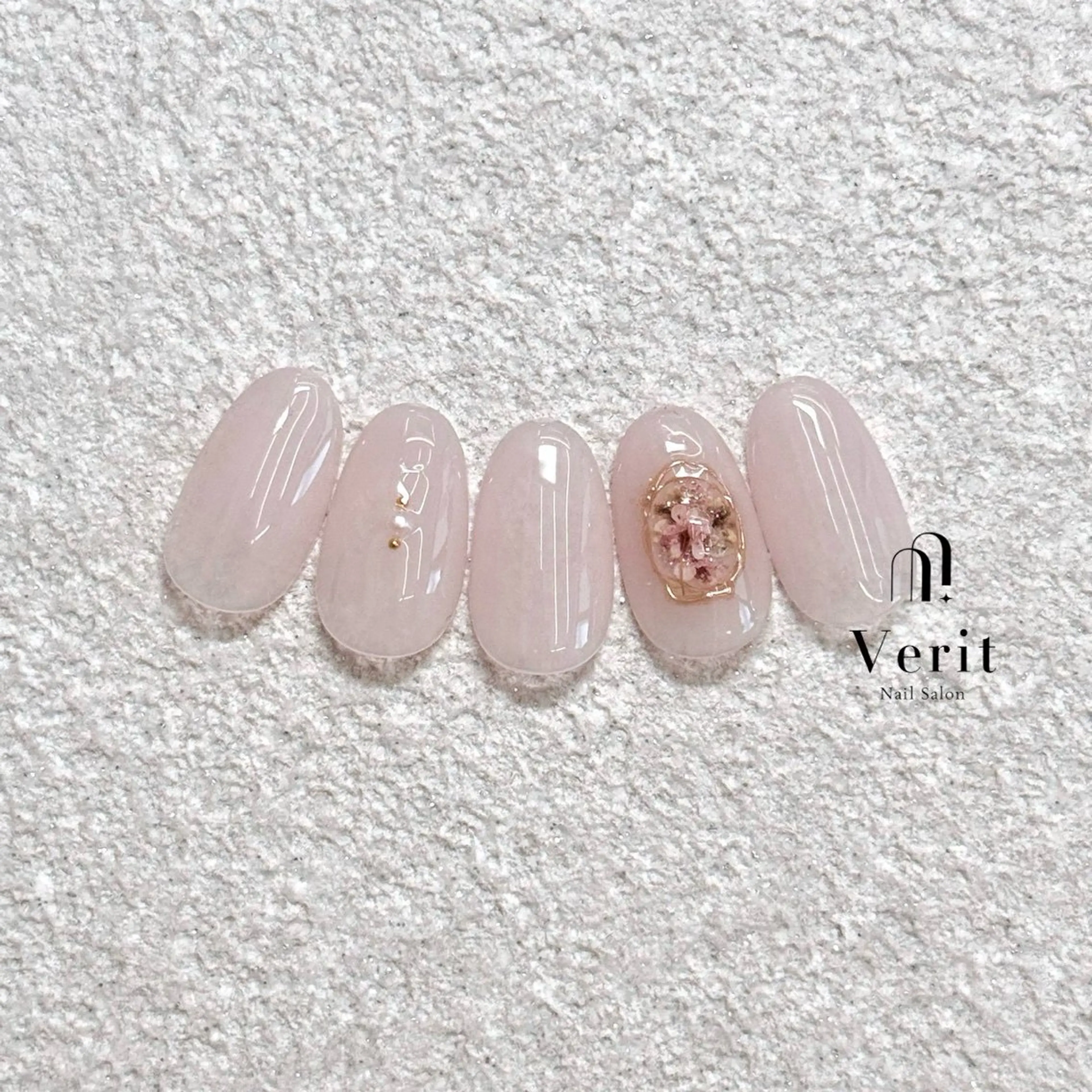 ネイル アートネイル シンプルネイル Kurumi (Verit大森店)のネイルデザイン