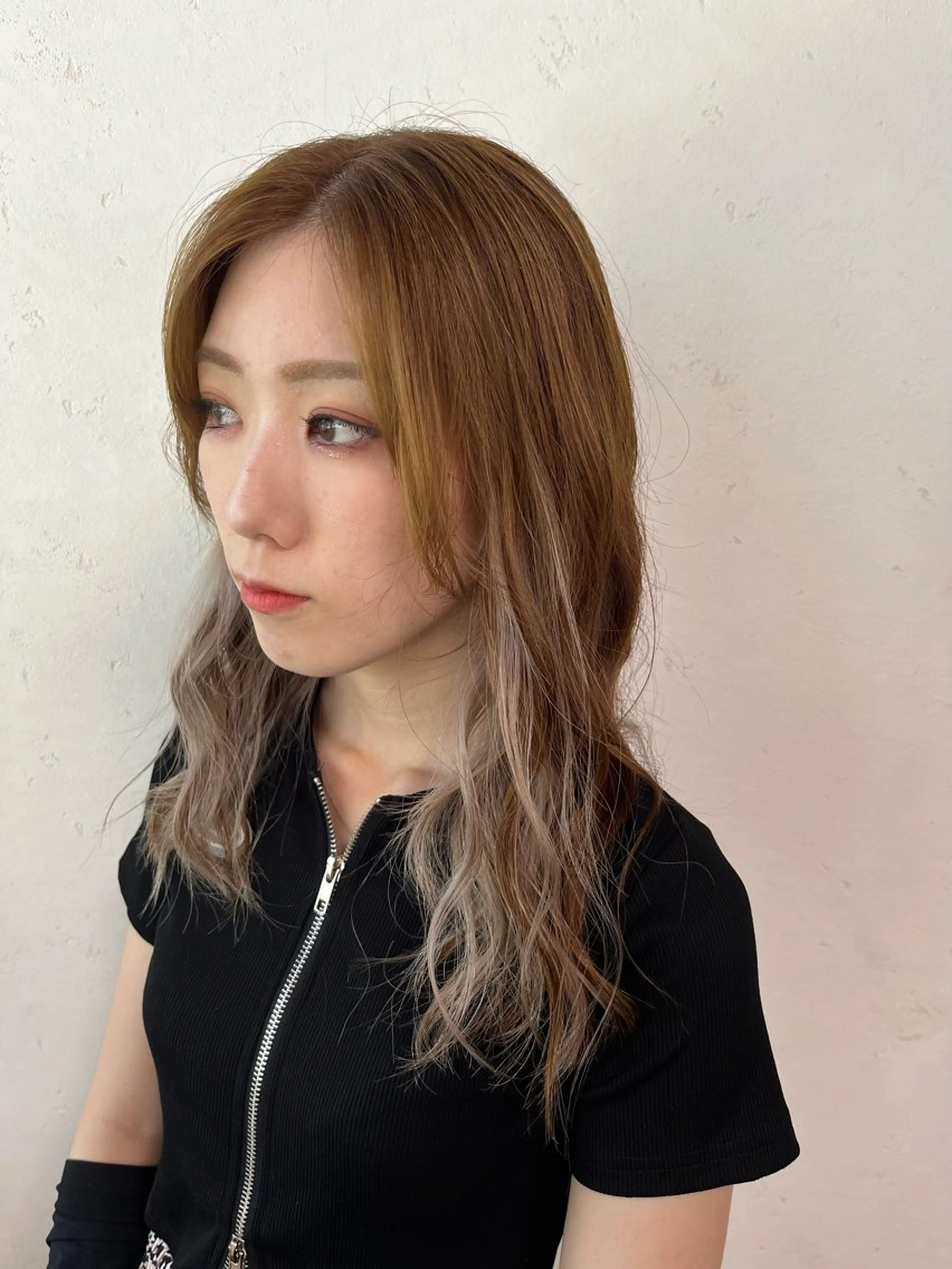 ミディアム 山﨑 大二郎のヘアスタイル