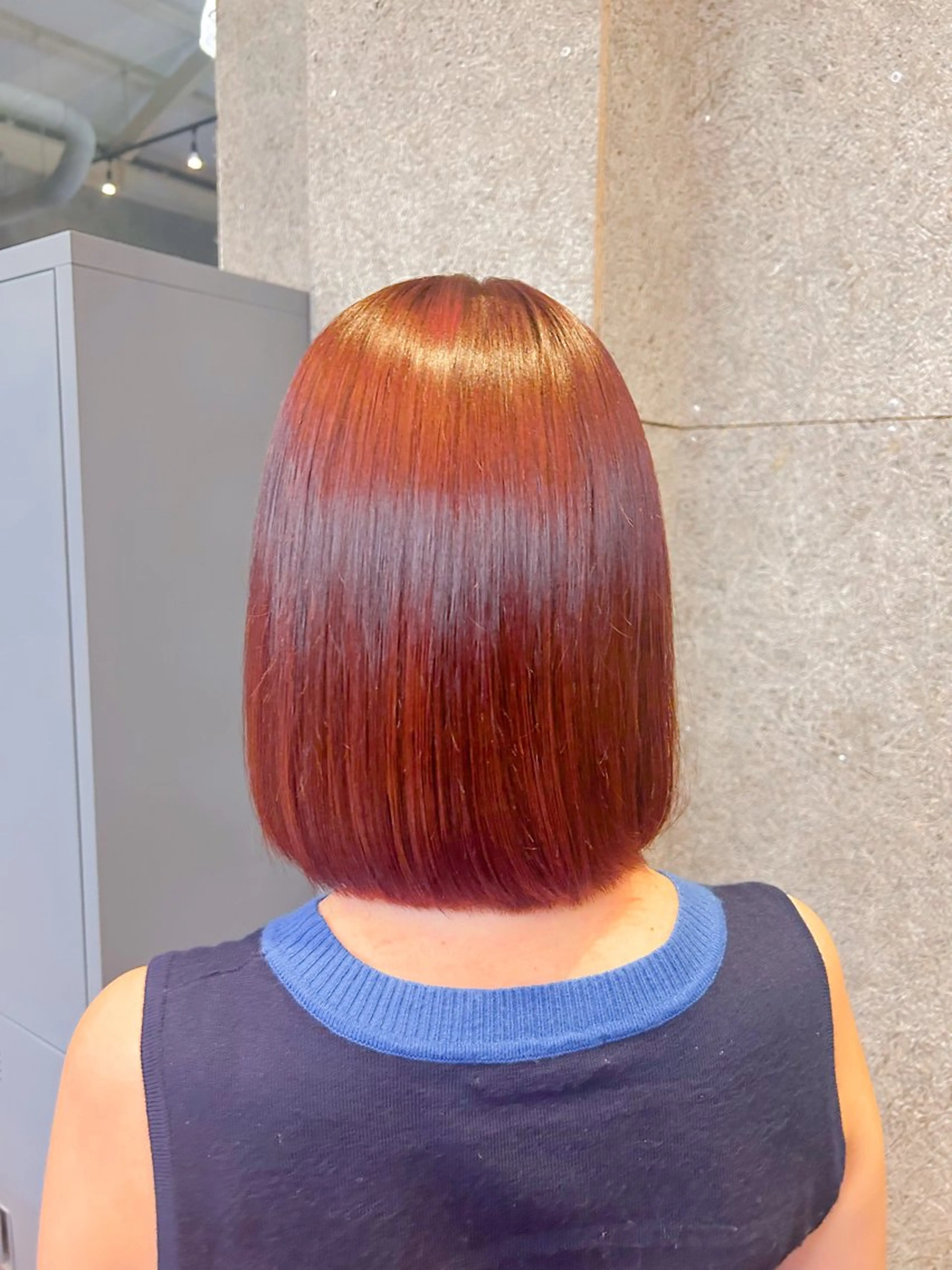 ミディアム カラー ヘアカラー トリートメント 🤡暖色レイヤー 🤡みさきのヘアスタイル