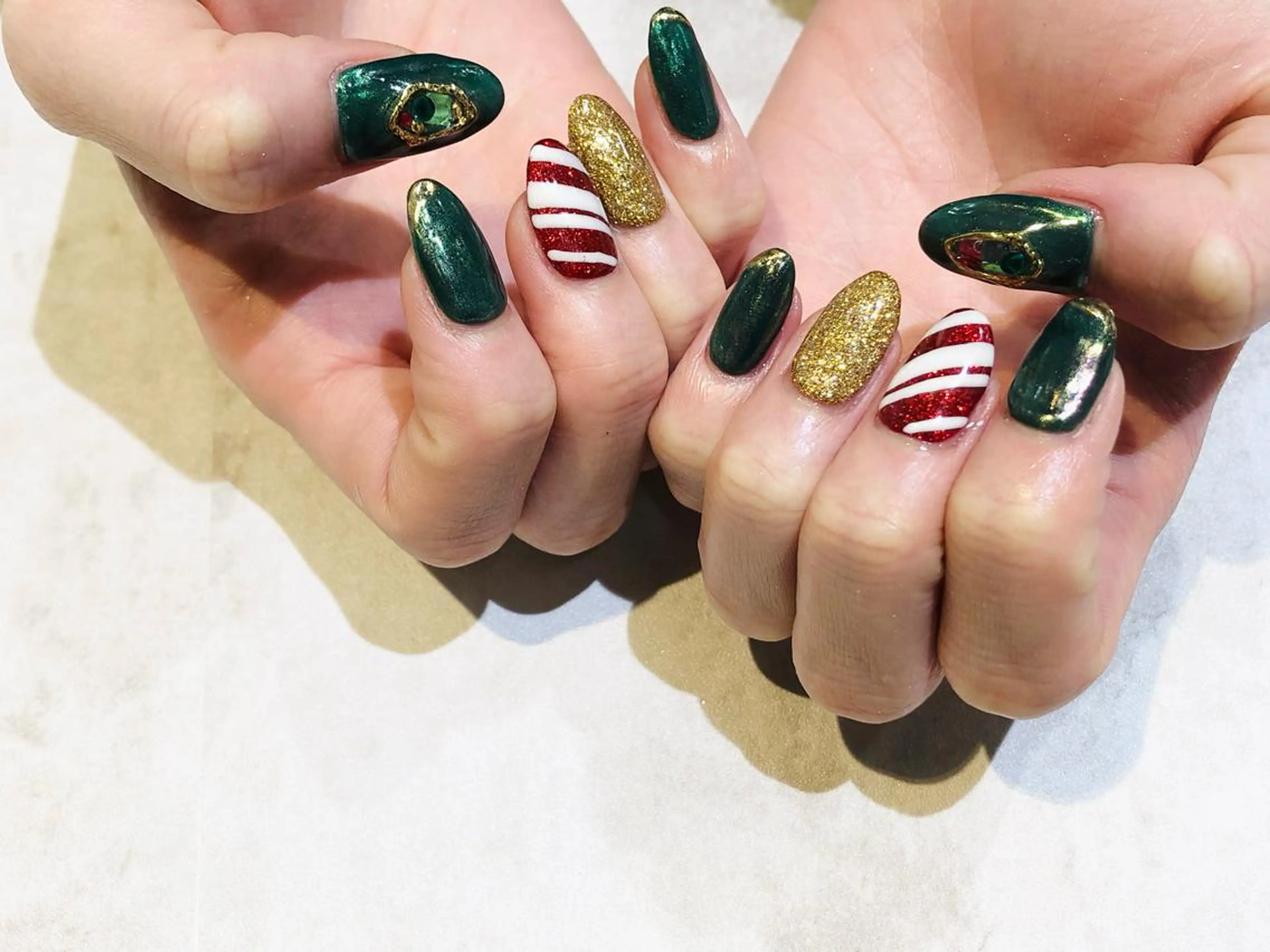 ネイル 舞田 苑香のネイルデザイン