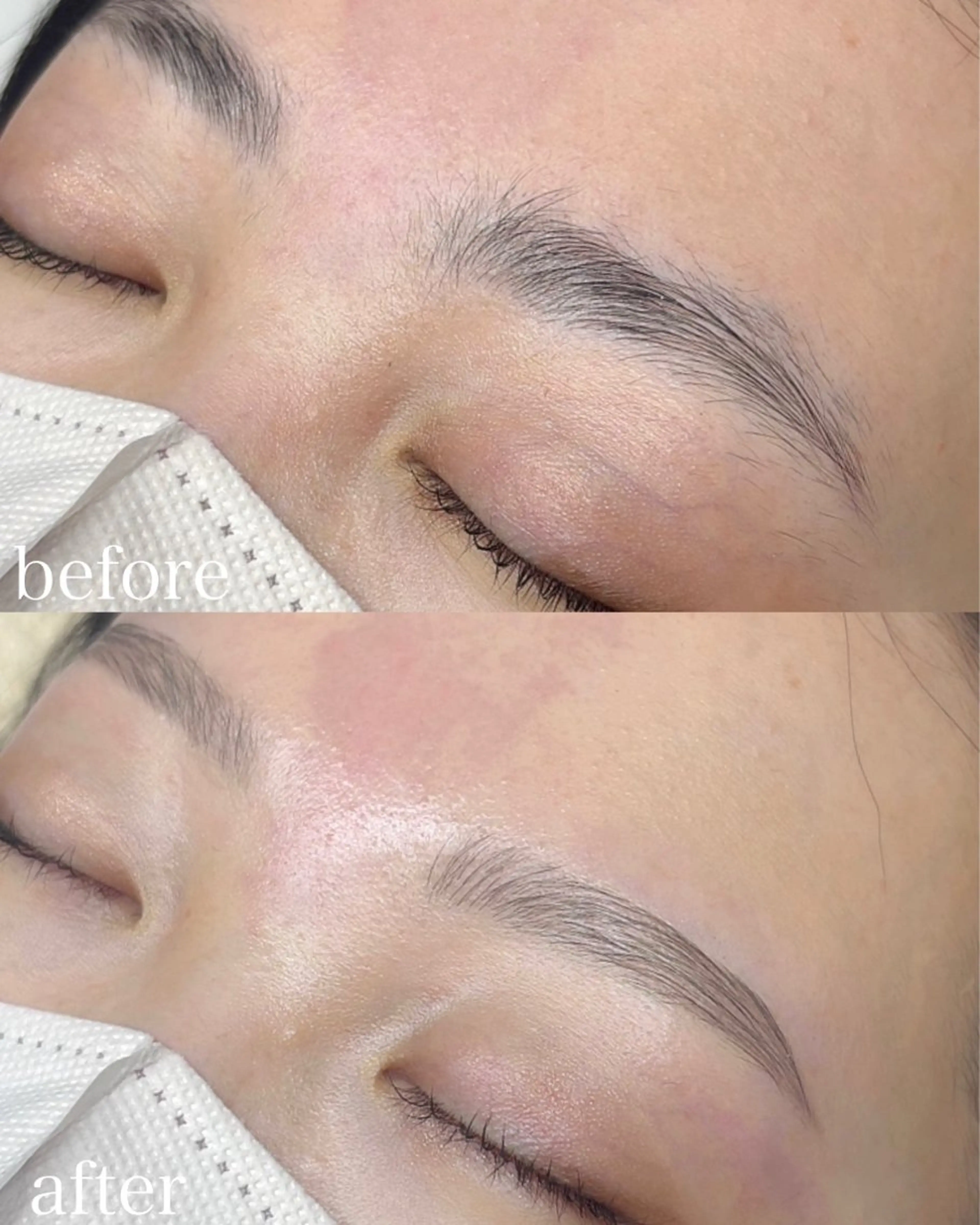 アイブロウ 眉毛ワックス脱毛 VERRY. NAKANOのマツエク・マツパデザイン