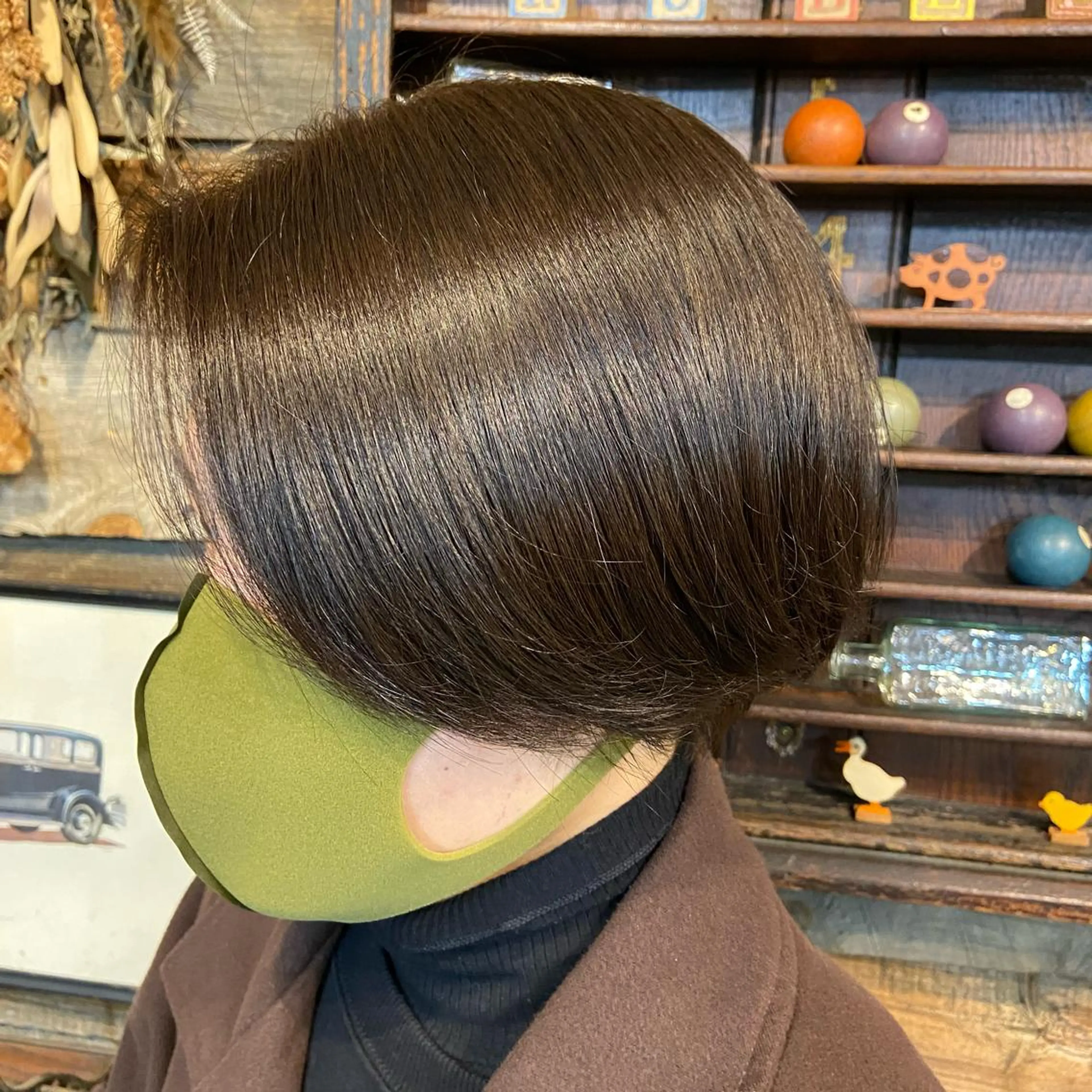 ショート カラー ヘアカラー ヘッドスパ 川崎 かなでのヘアスタイル