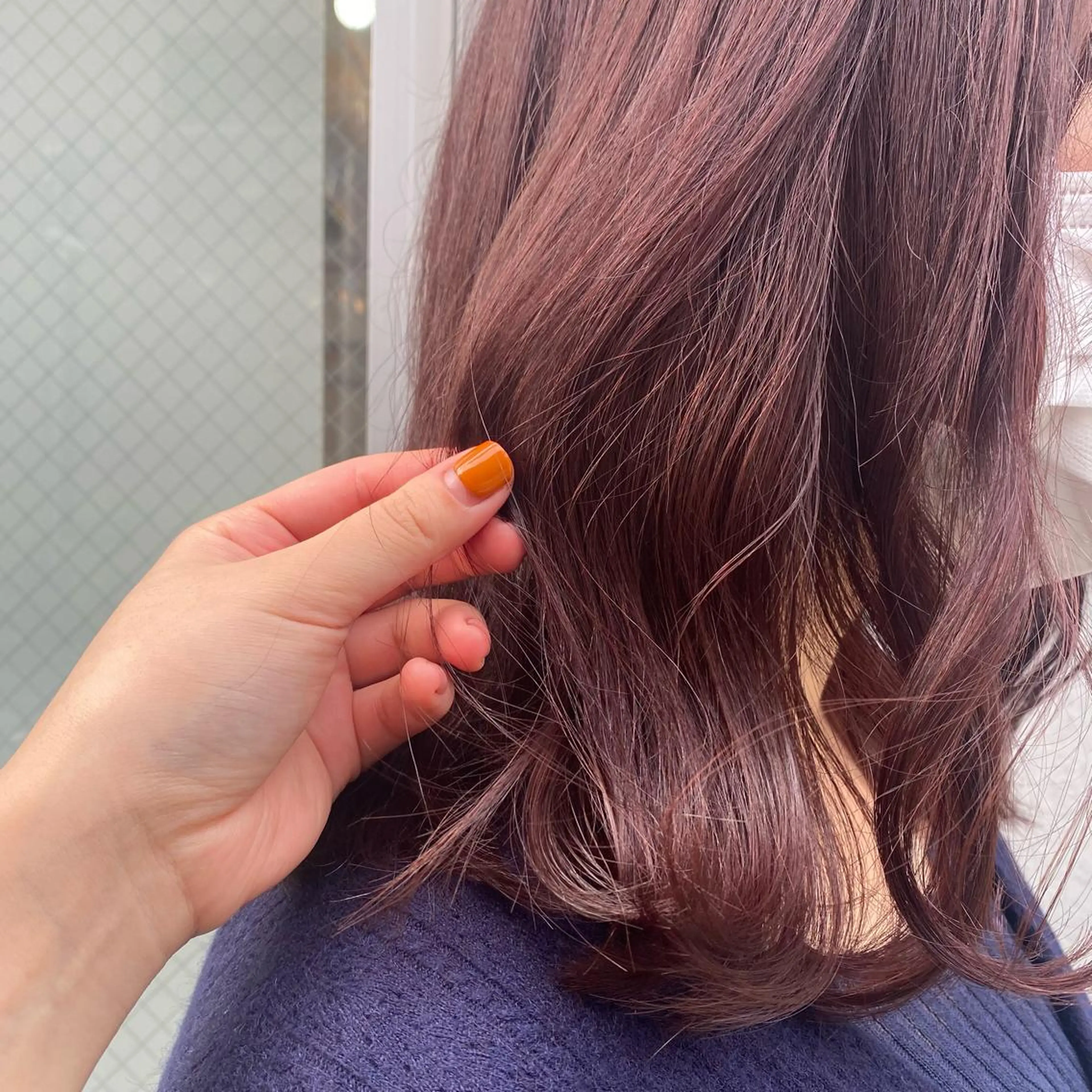 ミディアム カラー 🪭risa 暖色/レイヤー🪭のヘアスタイル