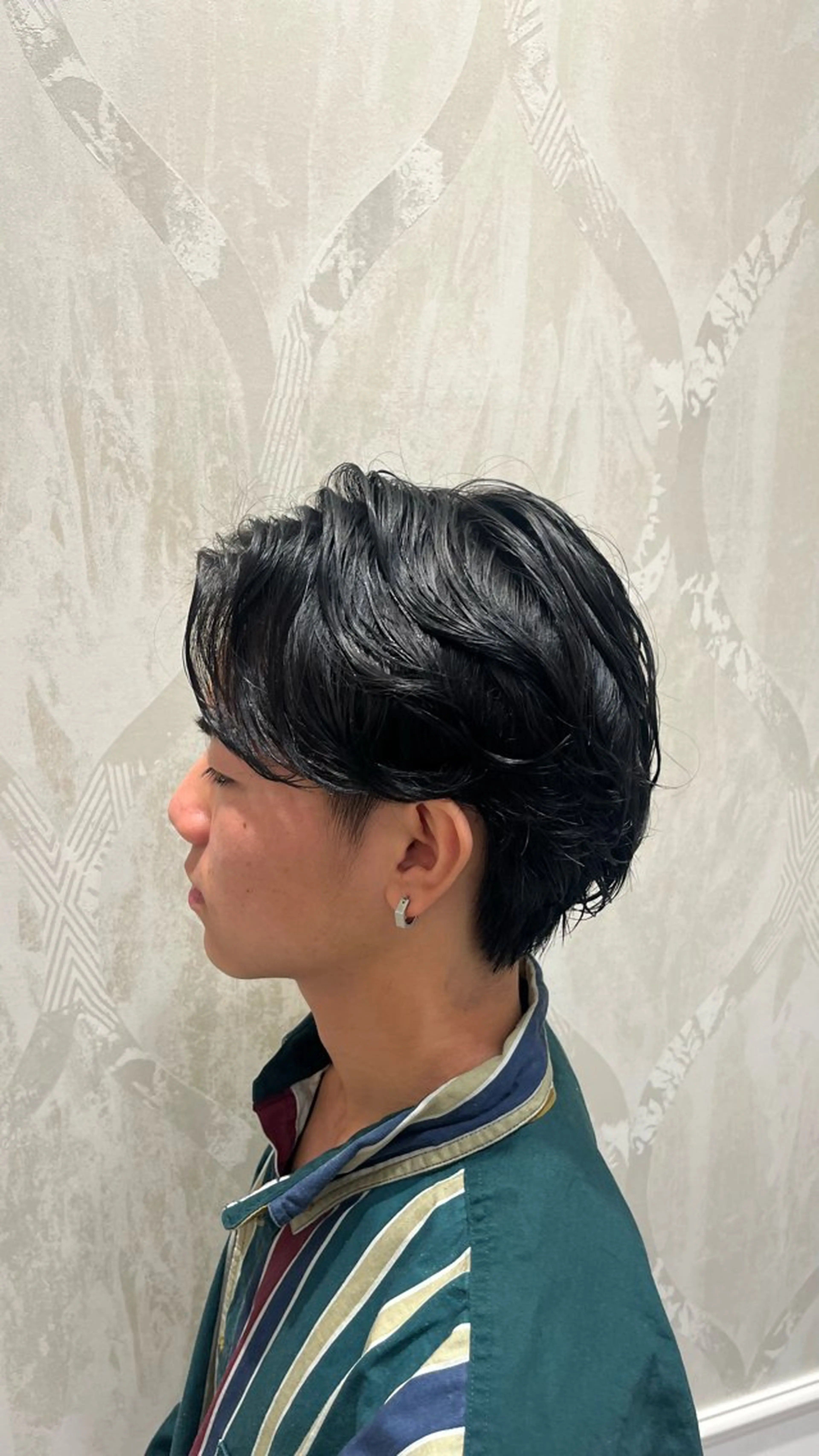 メンズパーマの写真