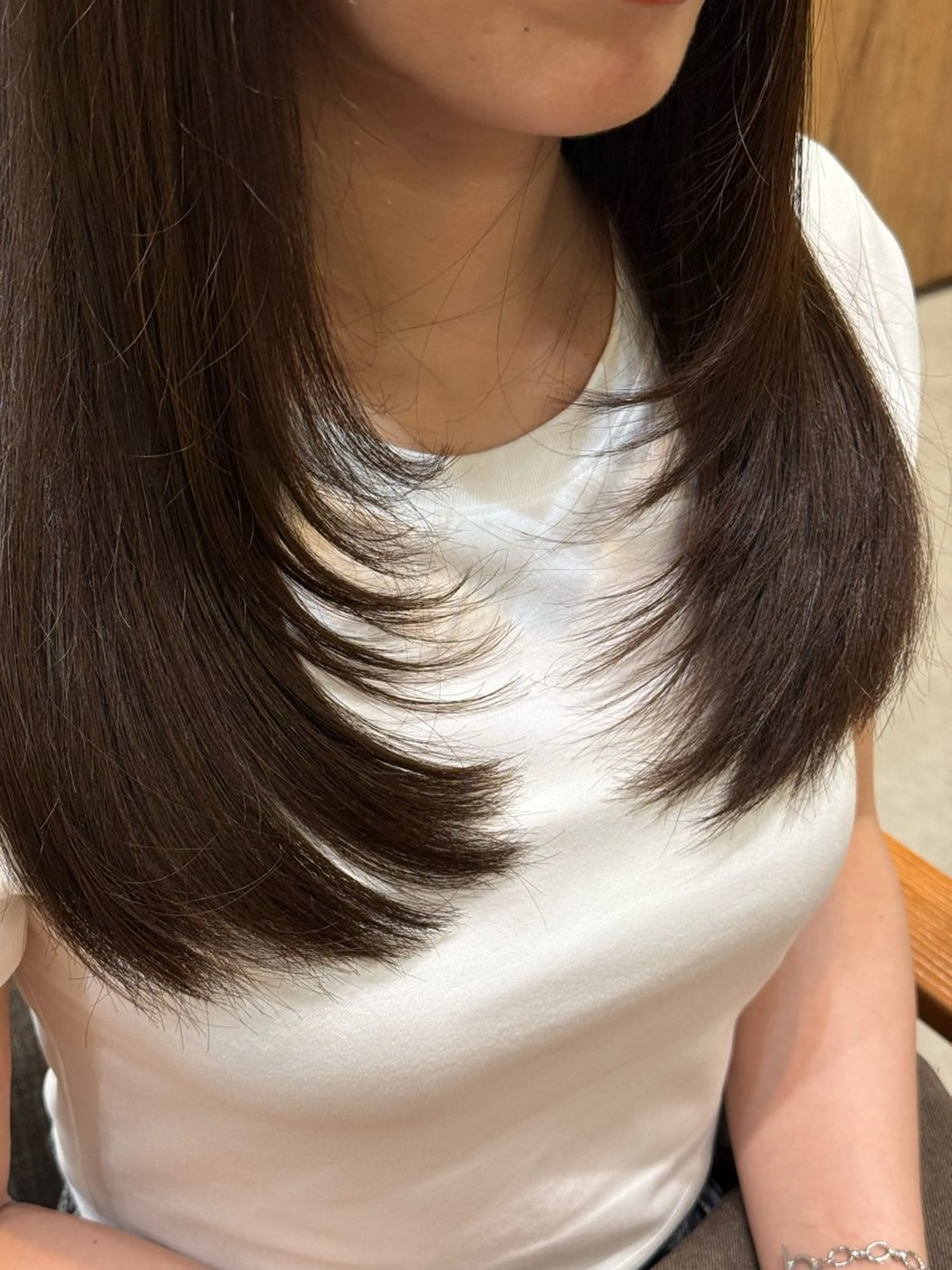 セミロング 新越谷/韓国風/艶髪 miyuのヘアスタイル