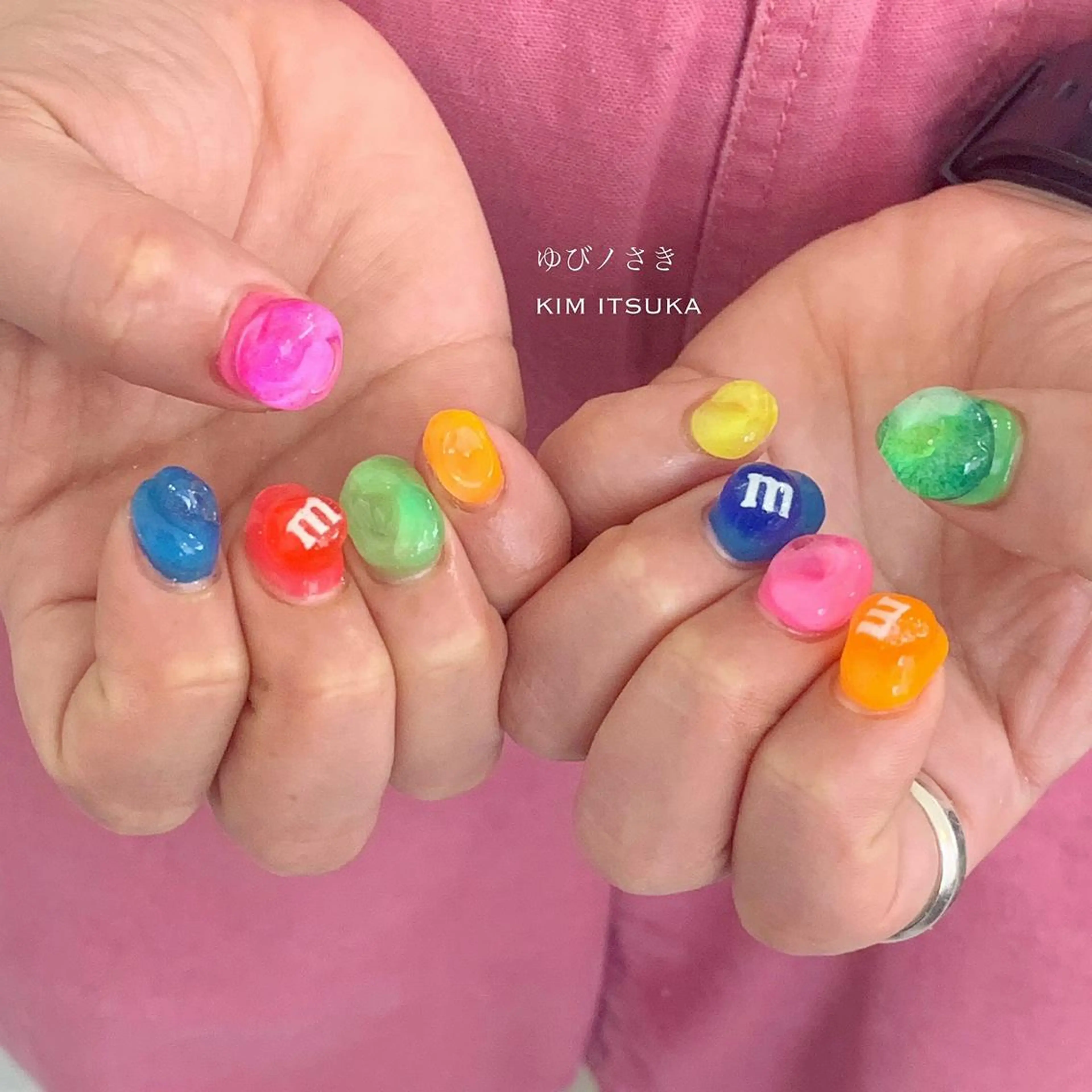 ネイル ゆびノさき茨木店 ニュアンス/アートのネイルデザイン