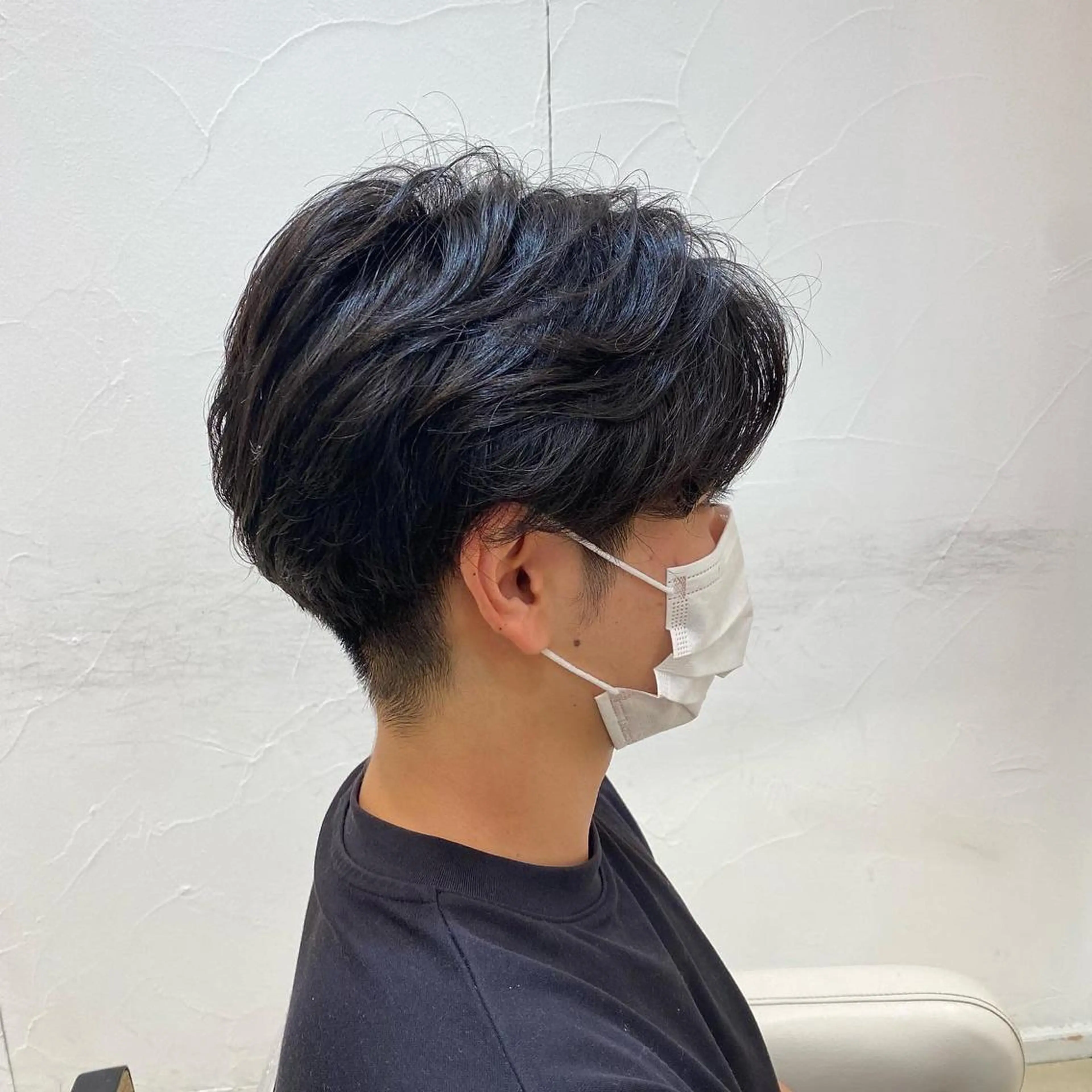 ショート パーマ メンズ カット パーマ メンズ特化型美容師 栗山勇人のヘアスタイル