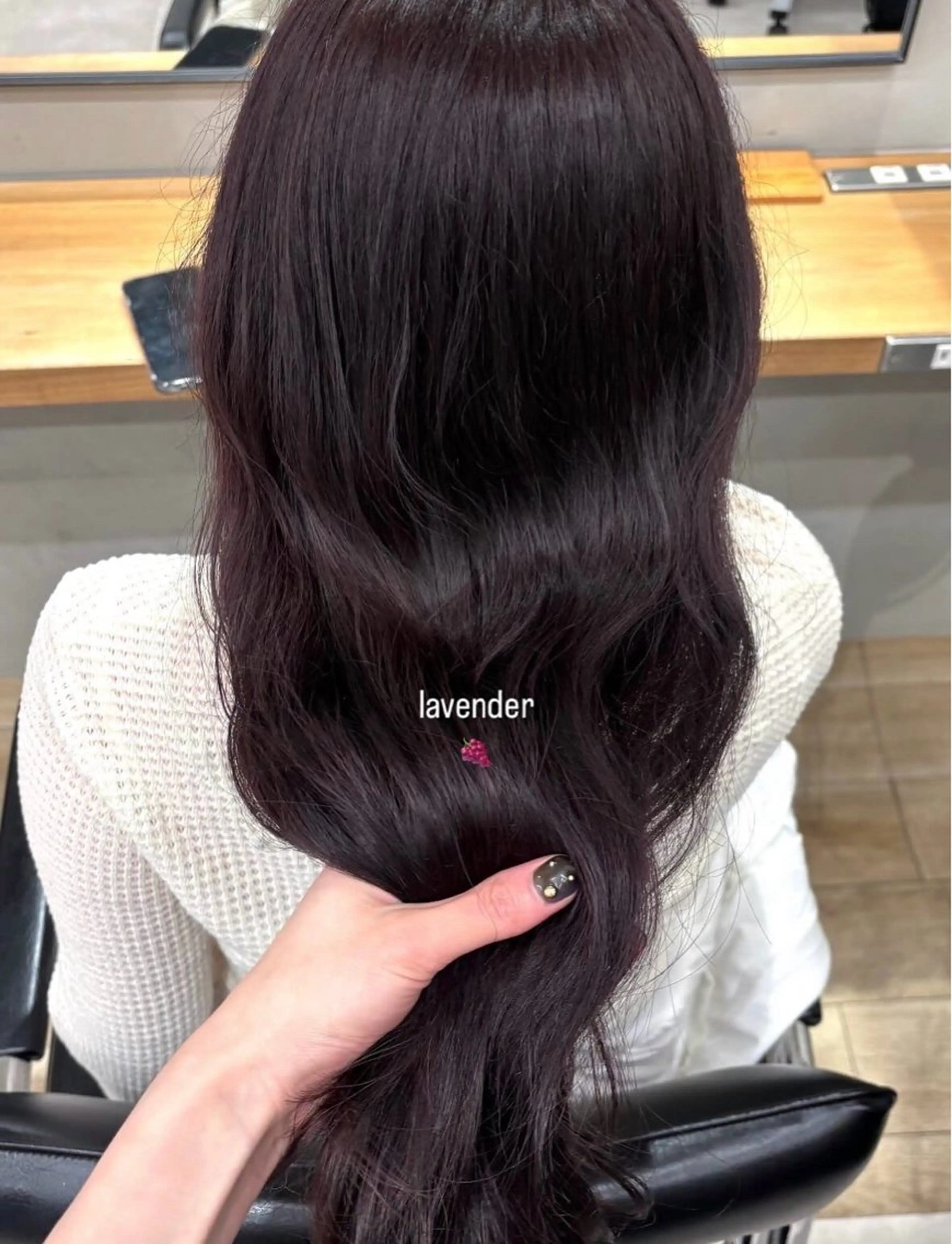 カラー miyu  / 柔らかい透明感カラーのヘアスタイル