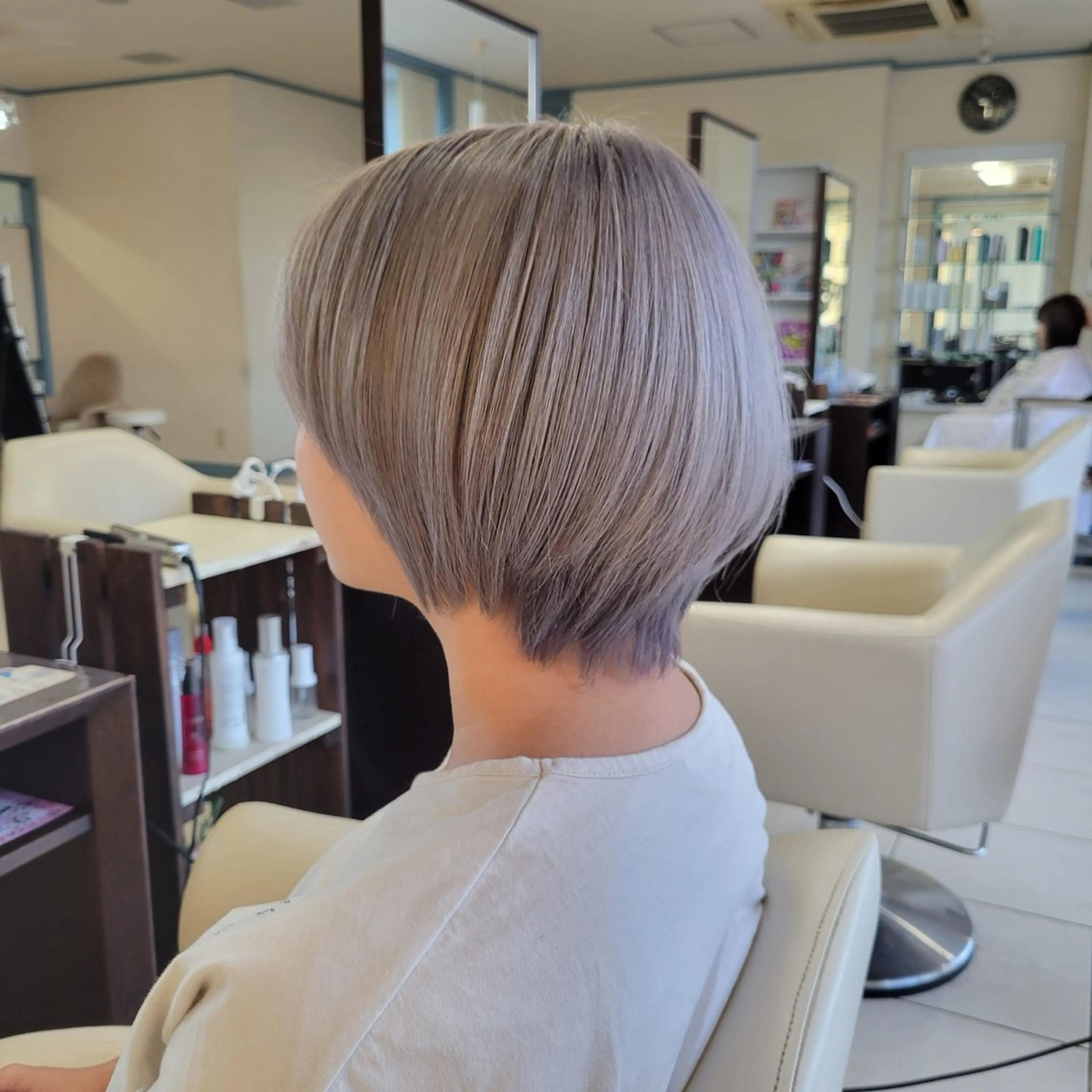 ショート ヘアカラー 髪質改善/店長/ 稲葉史泰のヘアスタイル