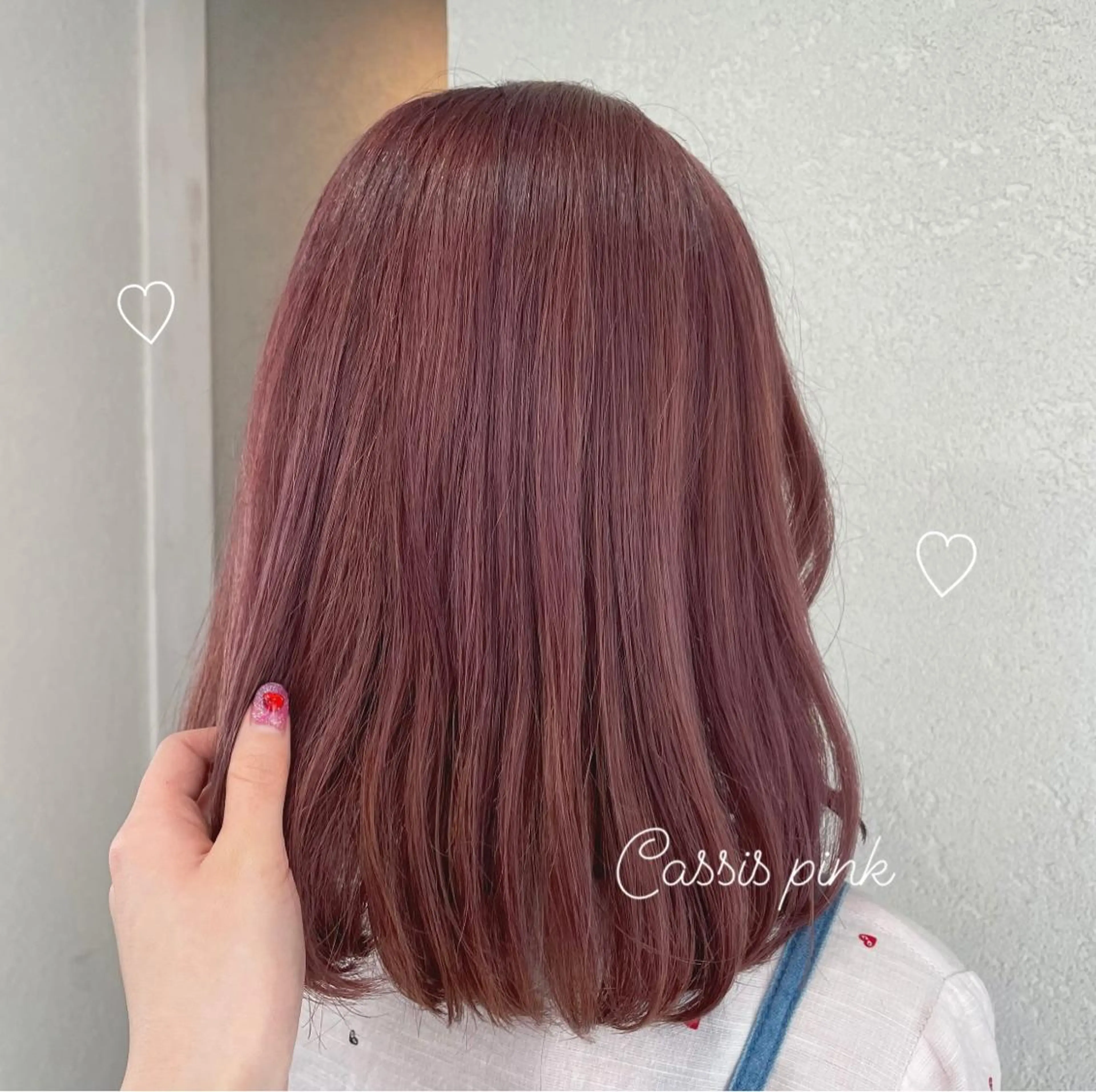 ミディアム 💗モテガーリー💗 rumi♡のヘアスタイル