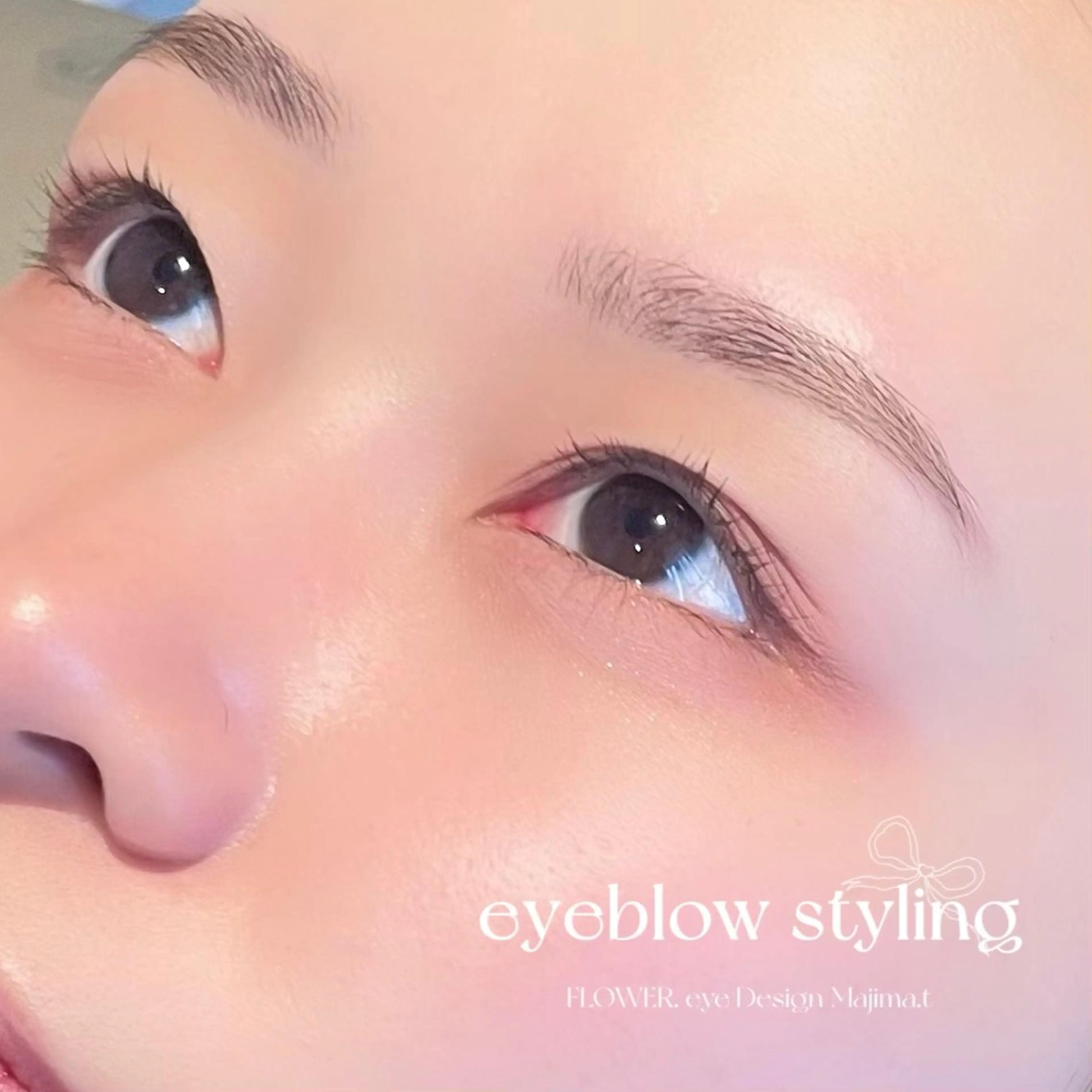 アイブロウ Flower.eye Design所属・Kawada Tiaraのマツエク・マツパデザイン