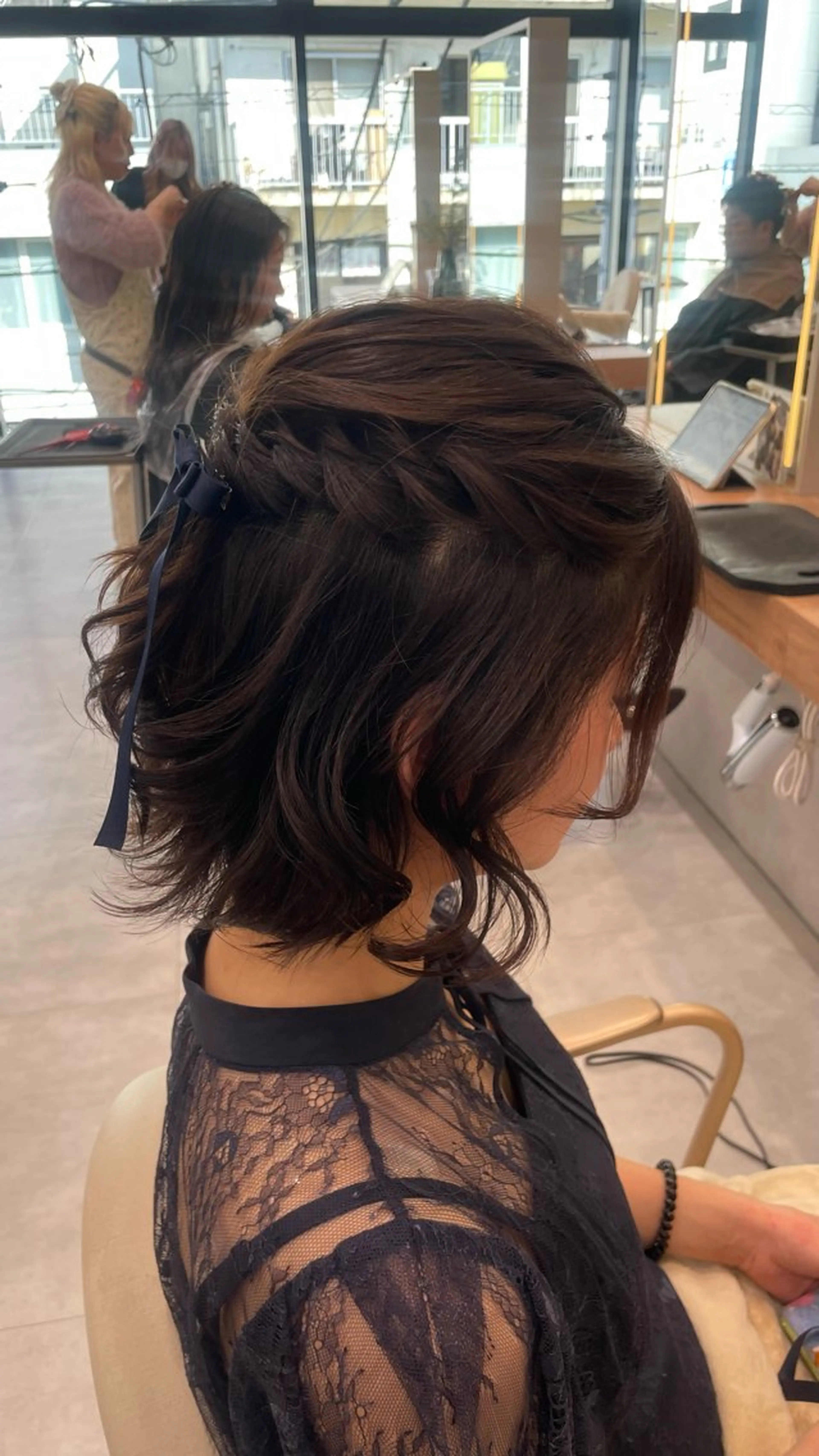 ヘアアレンジ ヘアセット ツヤ髪/髪質改善✨ 永澤樹里のヘアスタイル