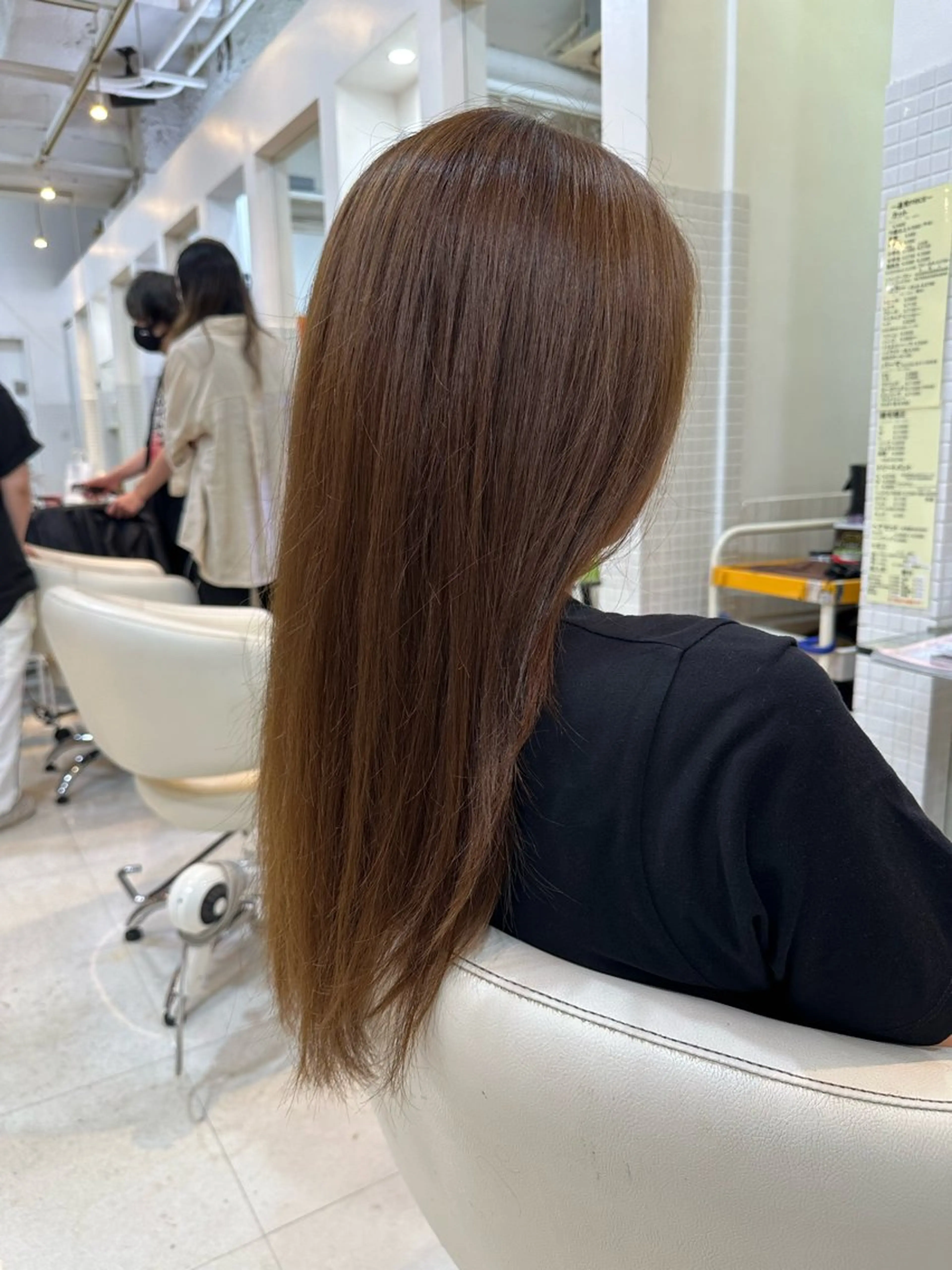 ロング 奥田 七都海のヘアスタイル