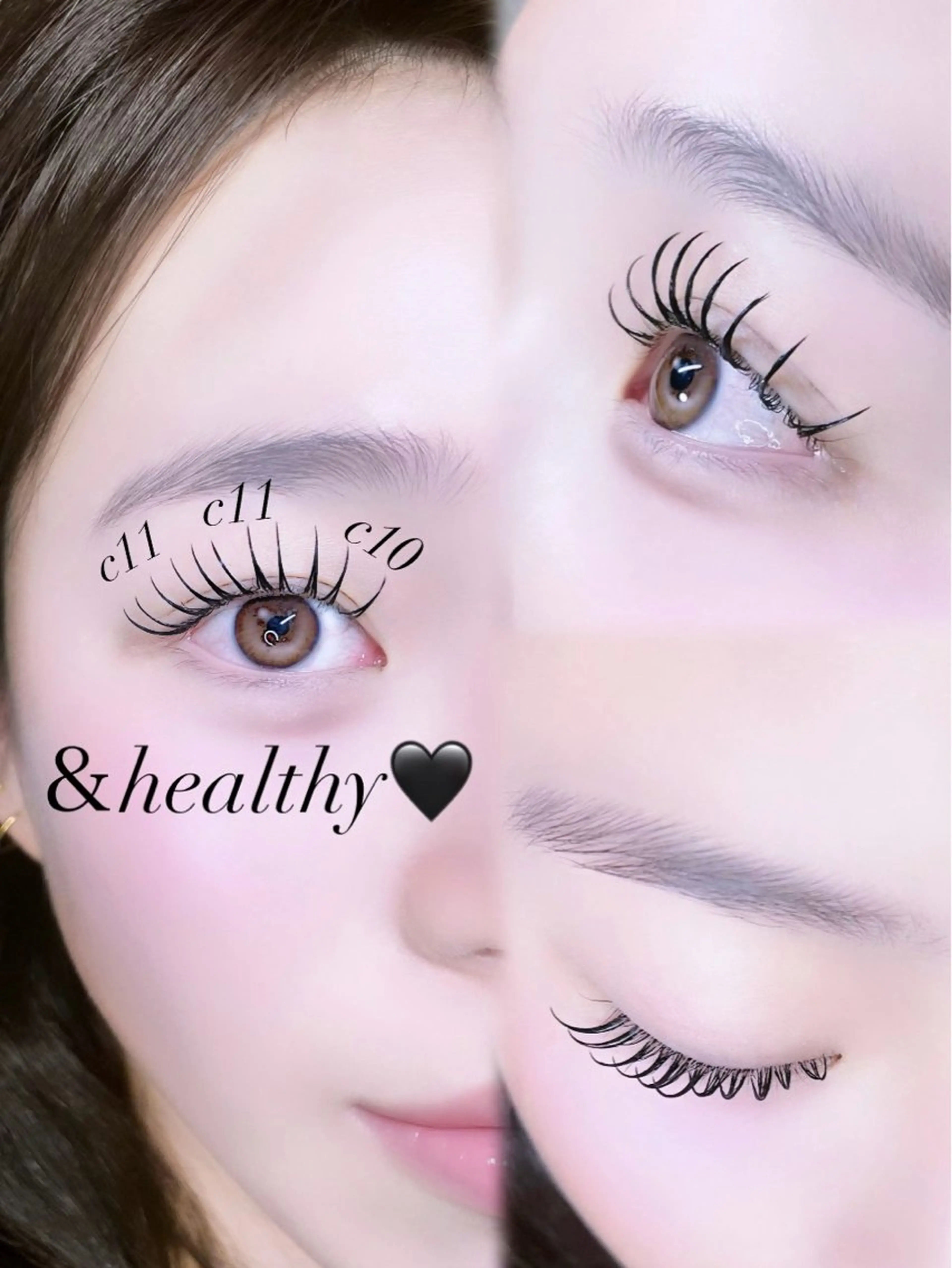 マツエク・マツパ パリジェンヌ／マツエ ク🇰🇷ジュリ♡のマツエク・マツパデザイン