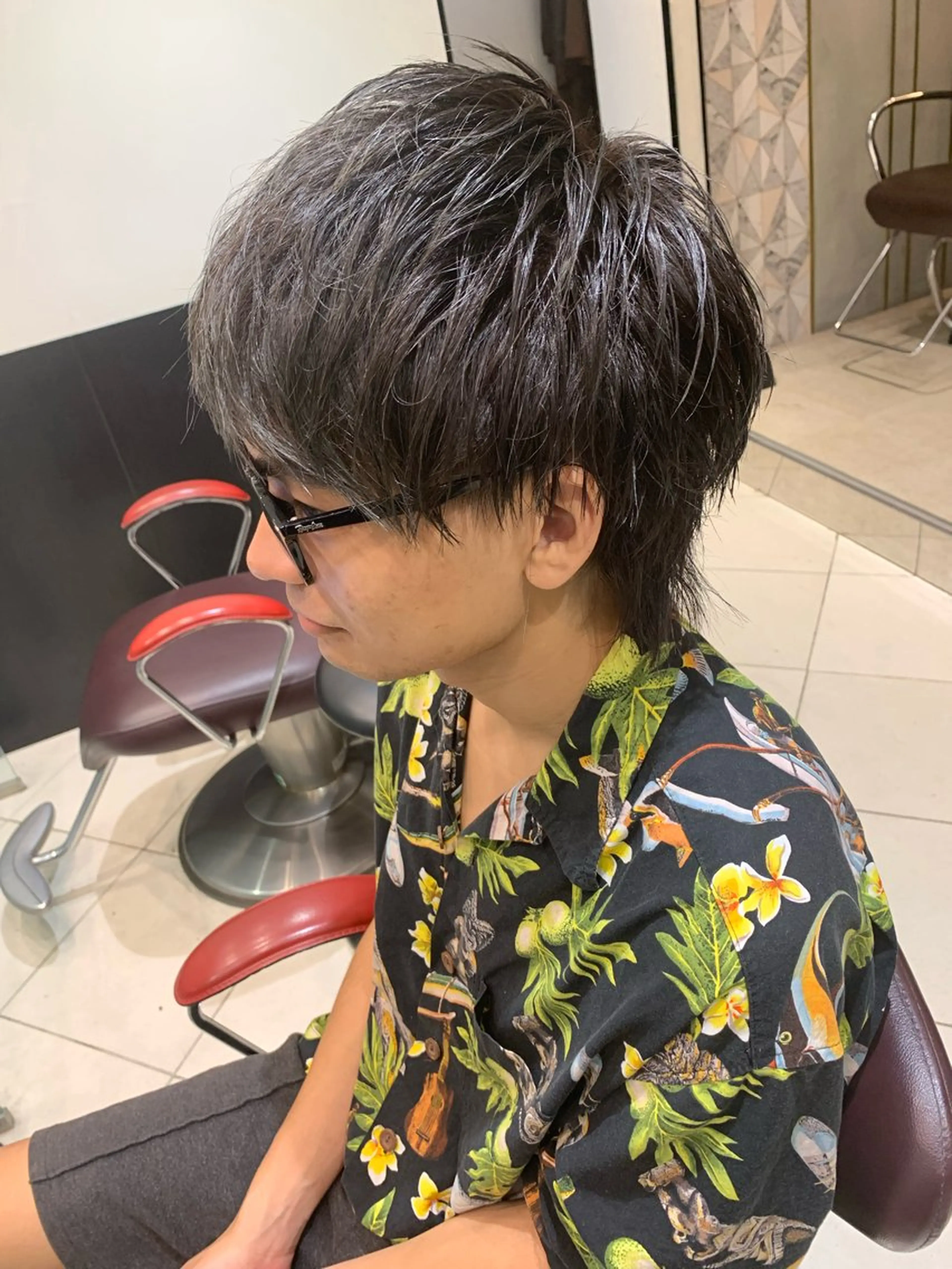 メンズ カット ヘアカラー トリートメント ✨上村 潤平✨メンズヘア✨のヘアスタイル