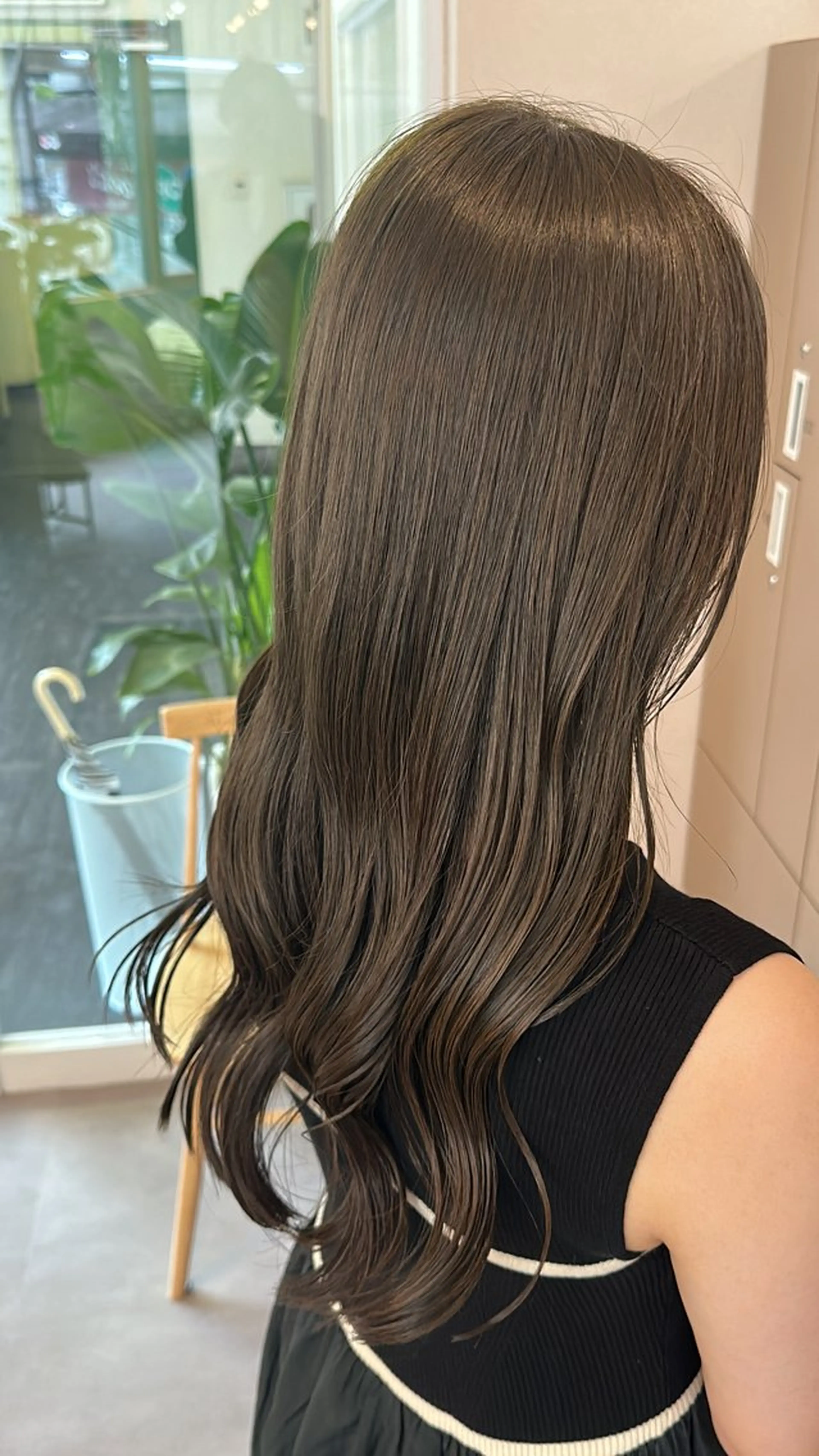 セミロング 西口 源一のヘアスタイル