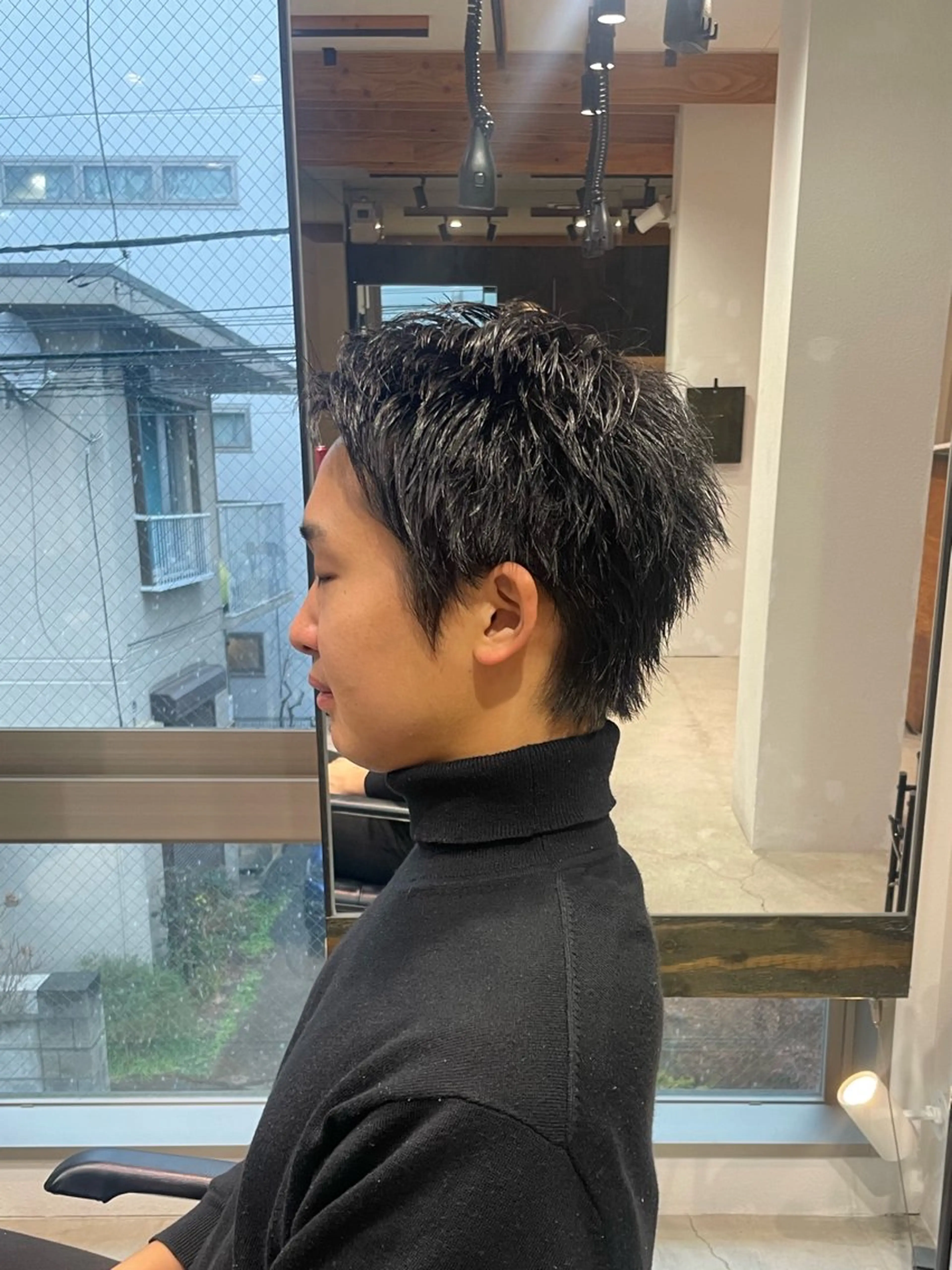 ショート メンズ ショートレイヤー スパイキーショート レイヤーカット ショートヘア 🌈月1夜モデル募集 📩ください⭐️のヘアスタイル