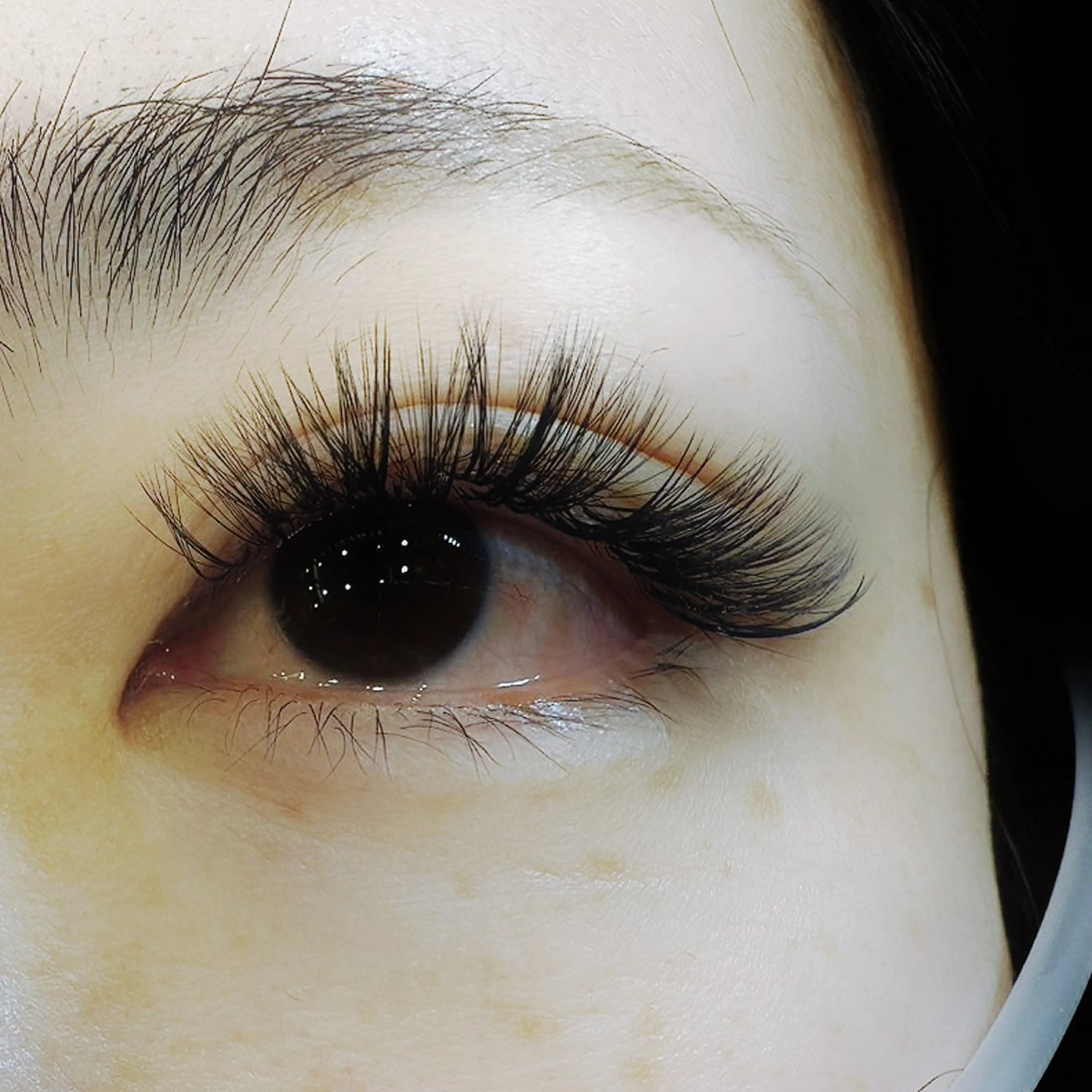 マツエク・マツパ 付け放題 ボリュームラッシュ マツエク ノーファンデの樹所属・宇治 名帆子のマツエク・マツパデザイン