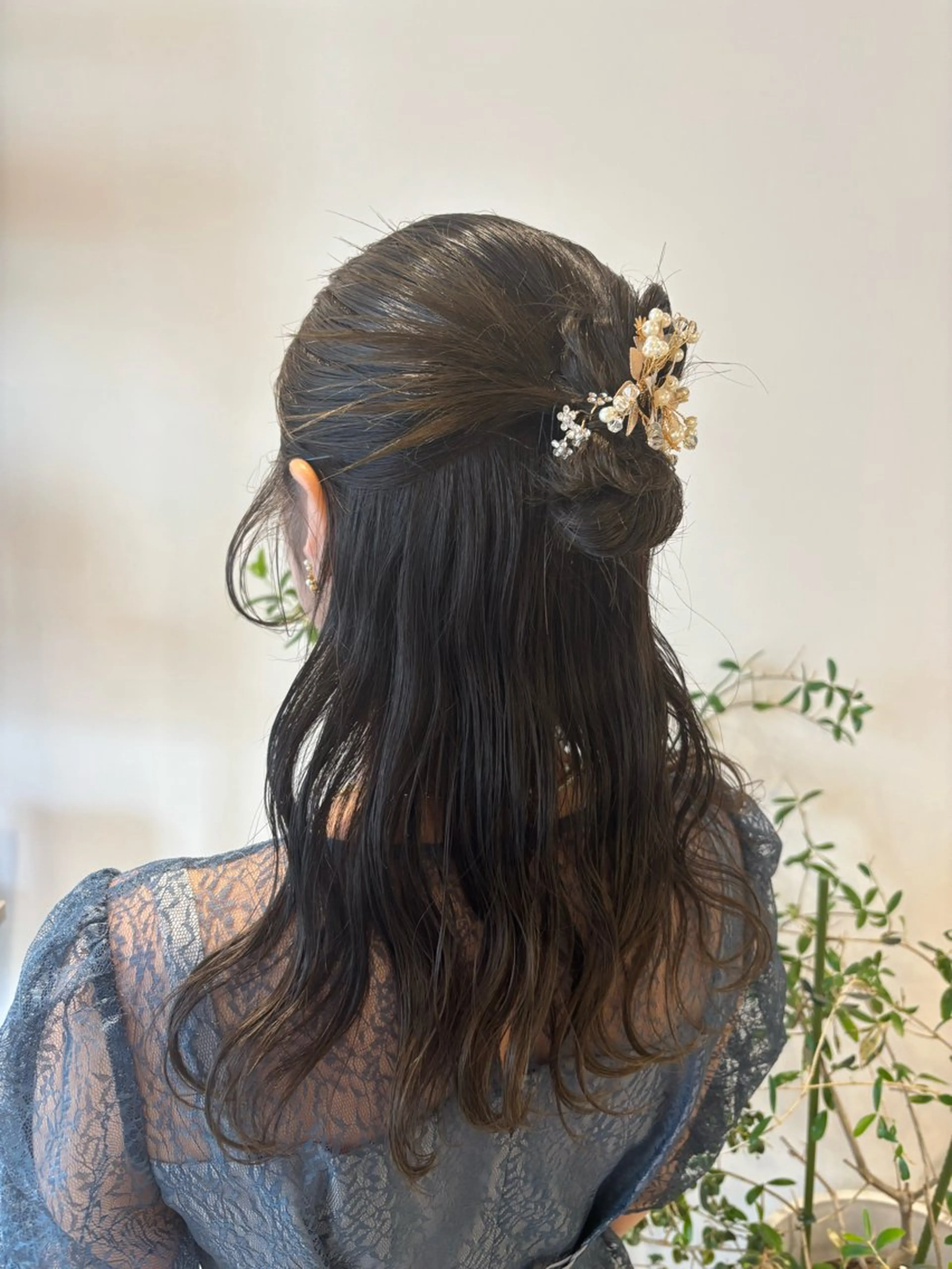 ミディアム ヘアアレンジ ヘアセット 透明感カラー/ レイヤーkotonoのヘアスタイル