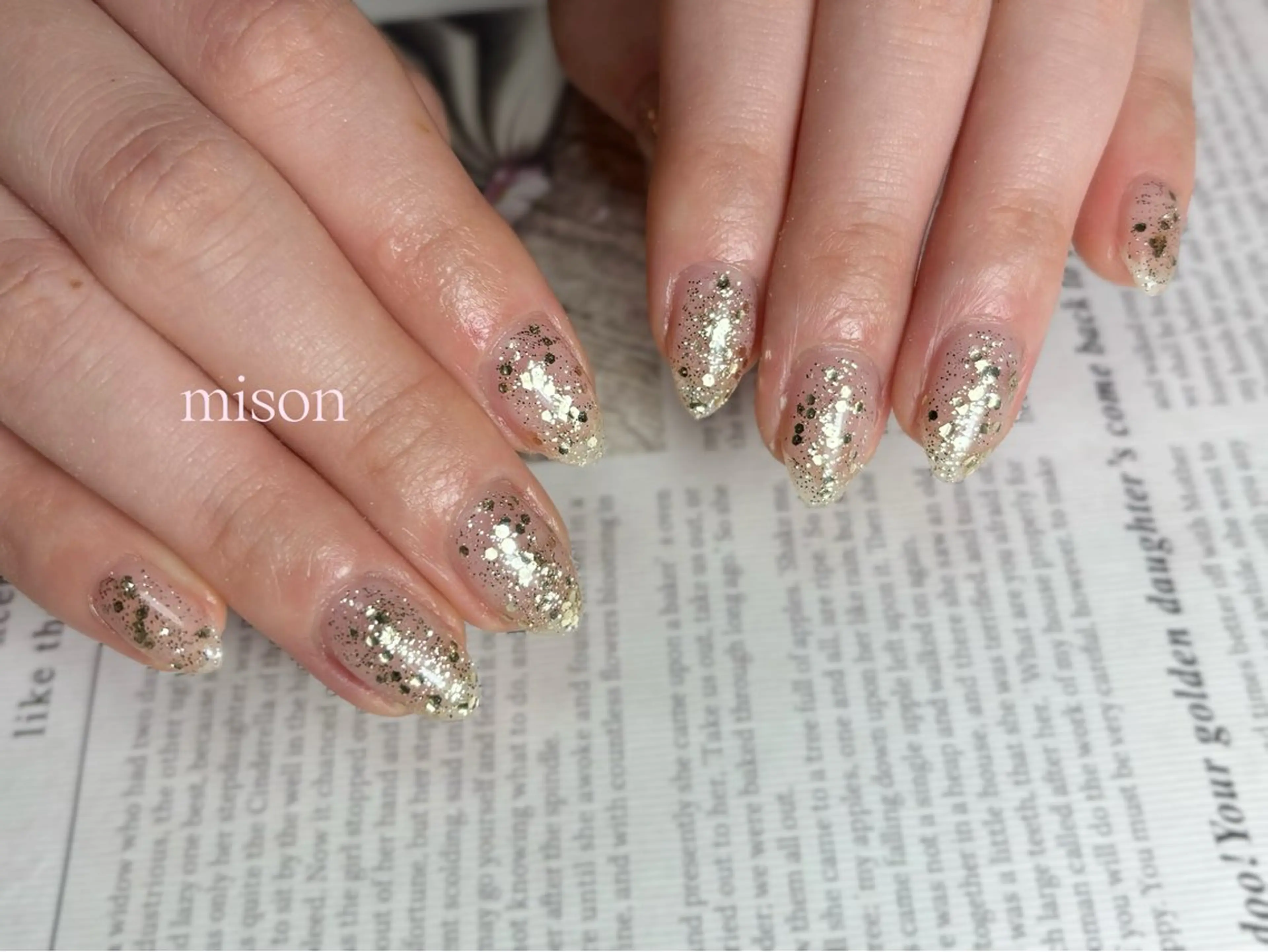 ネイル ワンカラーネイル mison所属・mison 安形友花のネイルデザイン