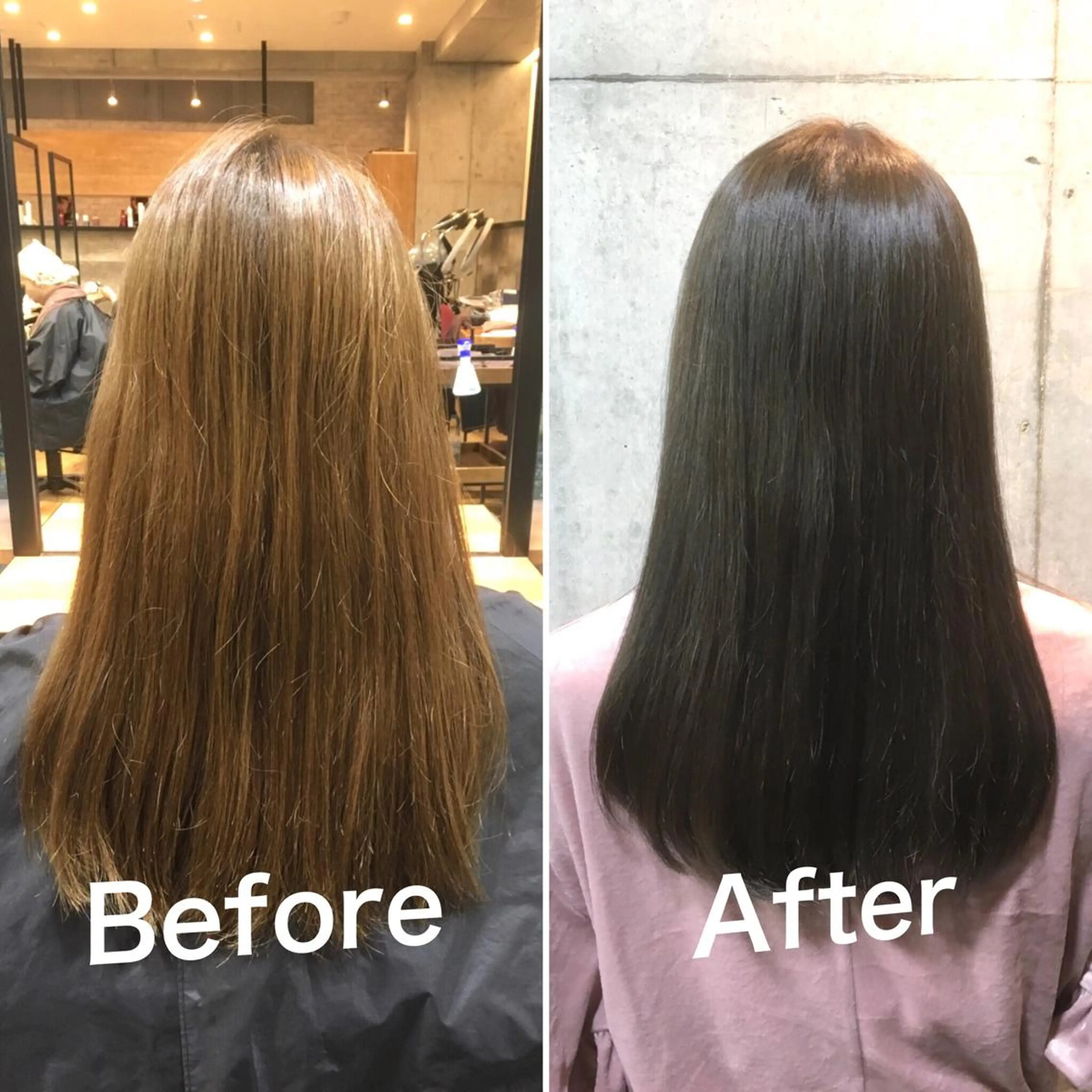 カラー アディクシーカラー オレンジ カット トリートメント 佐瀬竜矢PRIMAL /portのヘアスタイル