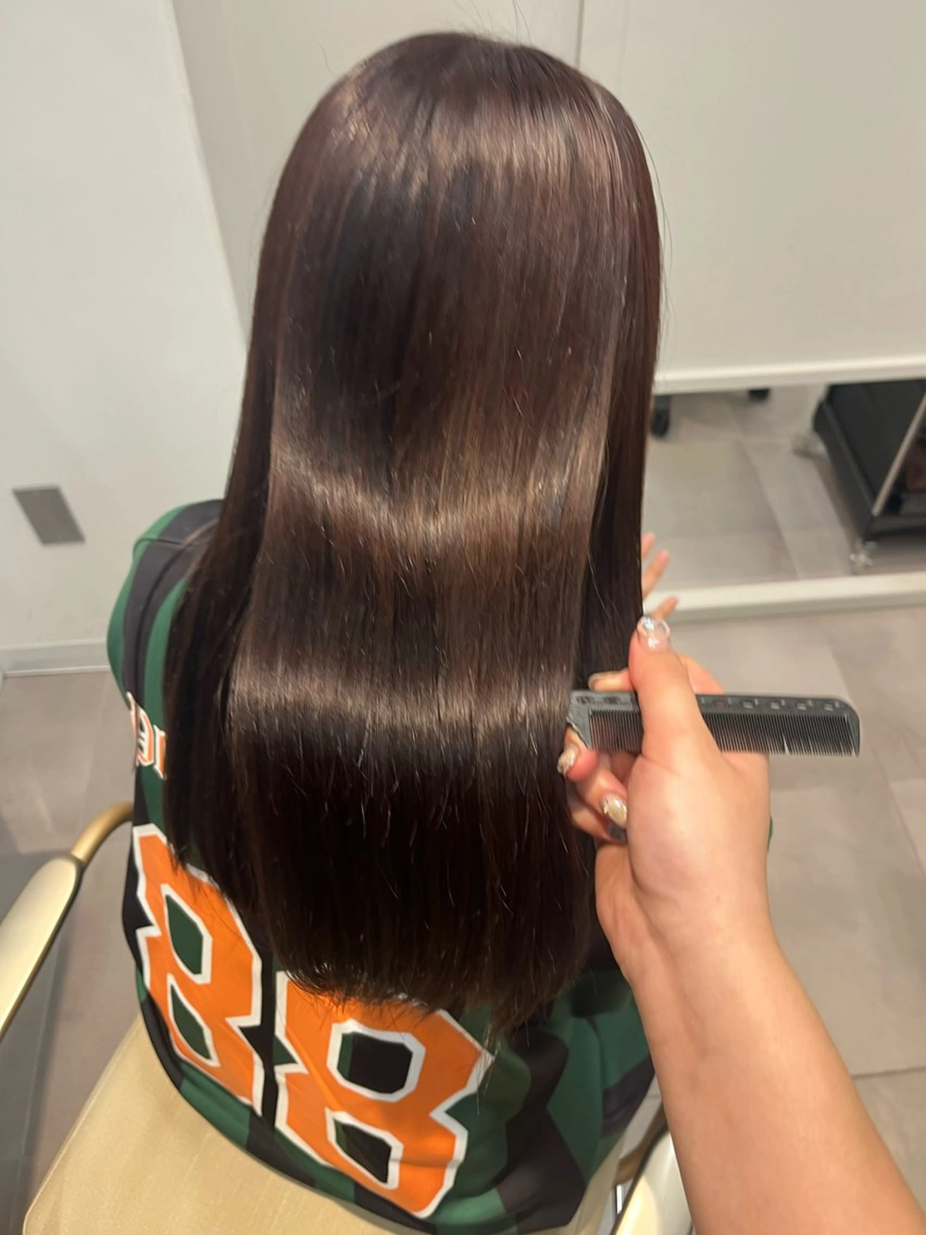 ロング カラー みう/仙台/暖色/ 艶髪/顔周りカット/のヘアスタイル