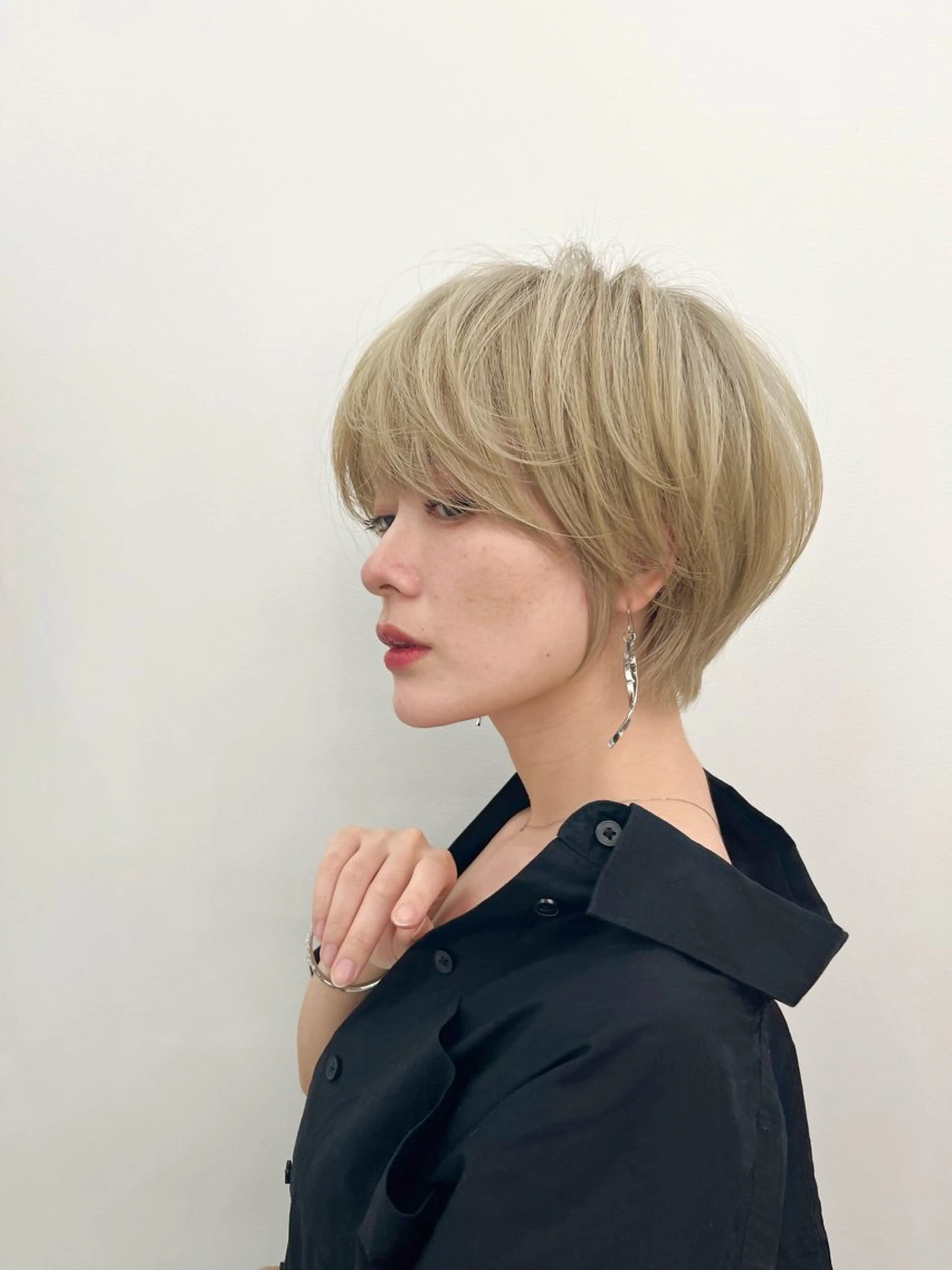 ショート カット ヘアカラー トリートメント ショート/縮毛矯正 /大宮/惇平のヘアスタイル