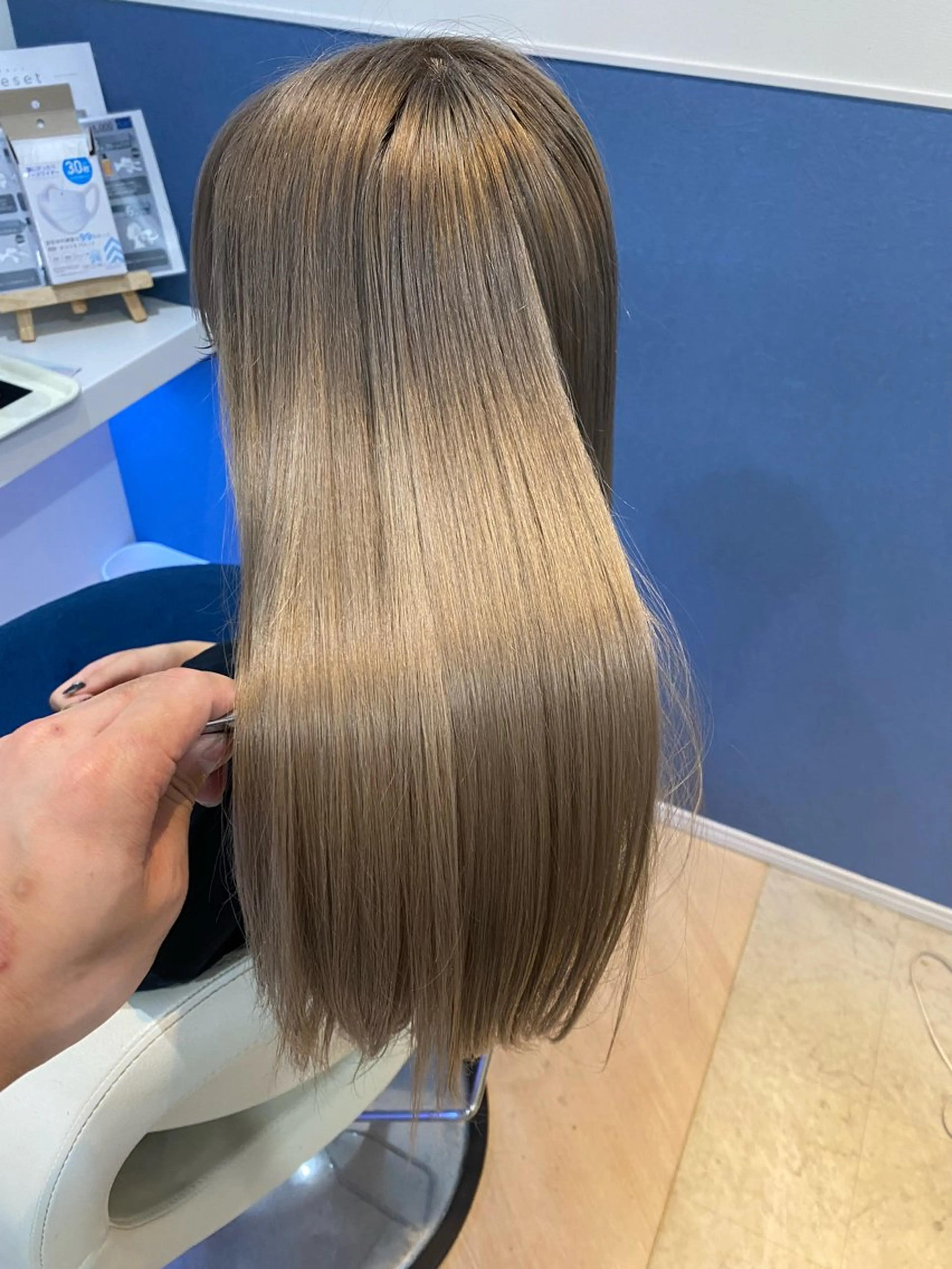 ロング 髪質改善 トリートメント ヘアカラー トリートメント ヘッドスパ Ze・seal所属・ze sealのヘアスタイル