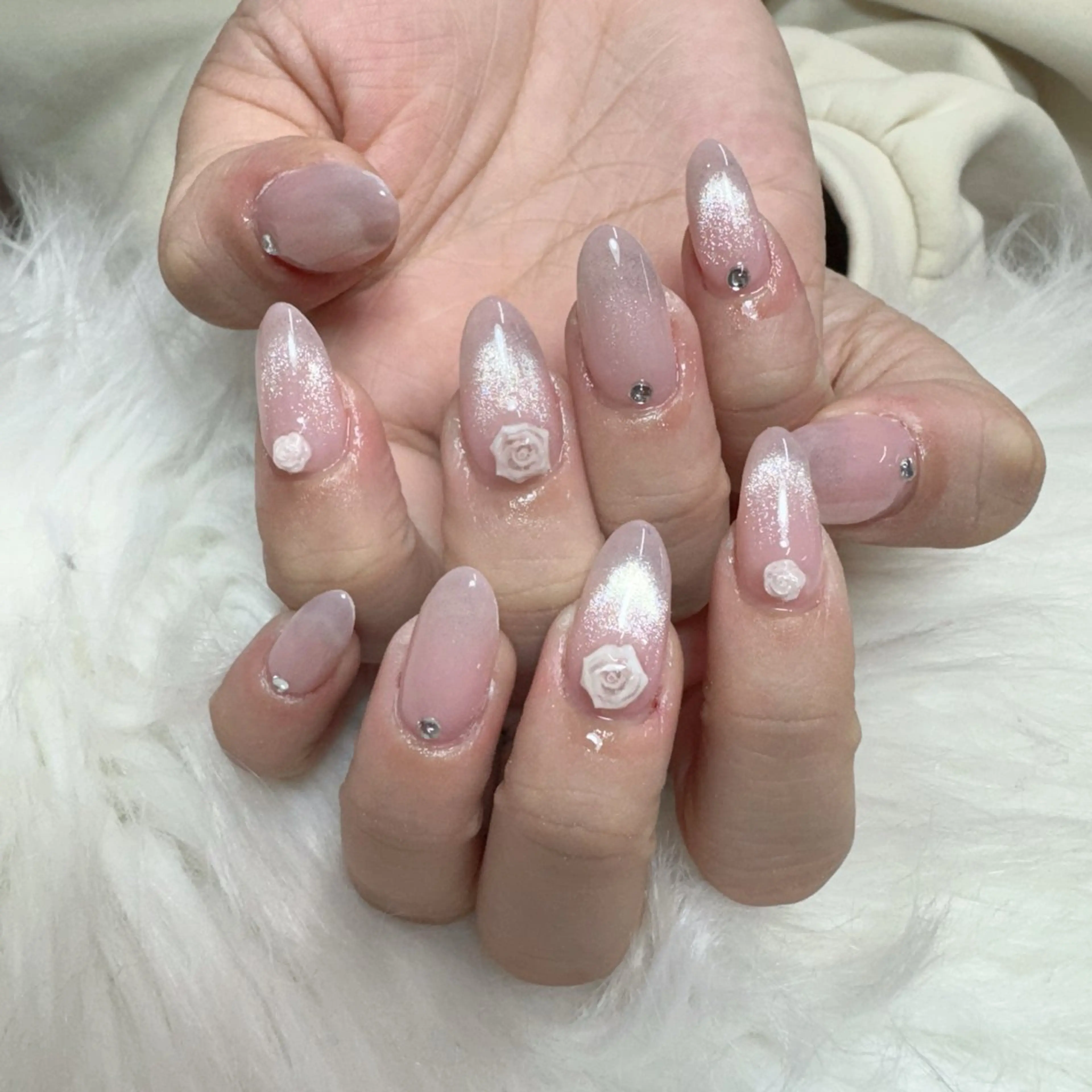 ネイル ハンドネイル 🧸yuki🍯 パラジェル取扱店🐝のネイルデザイン