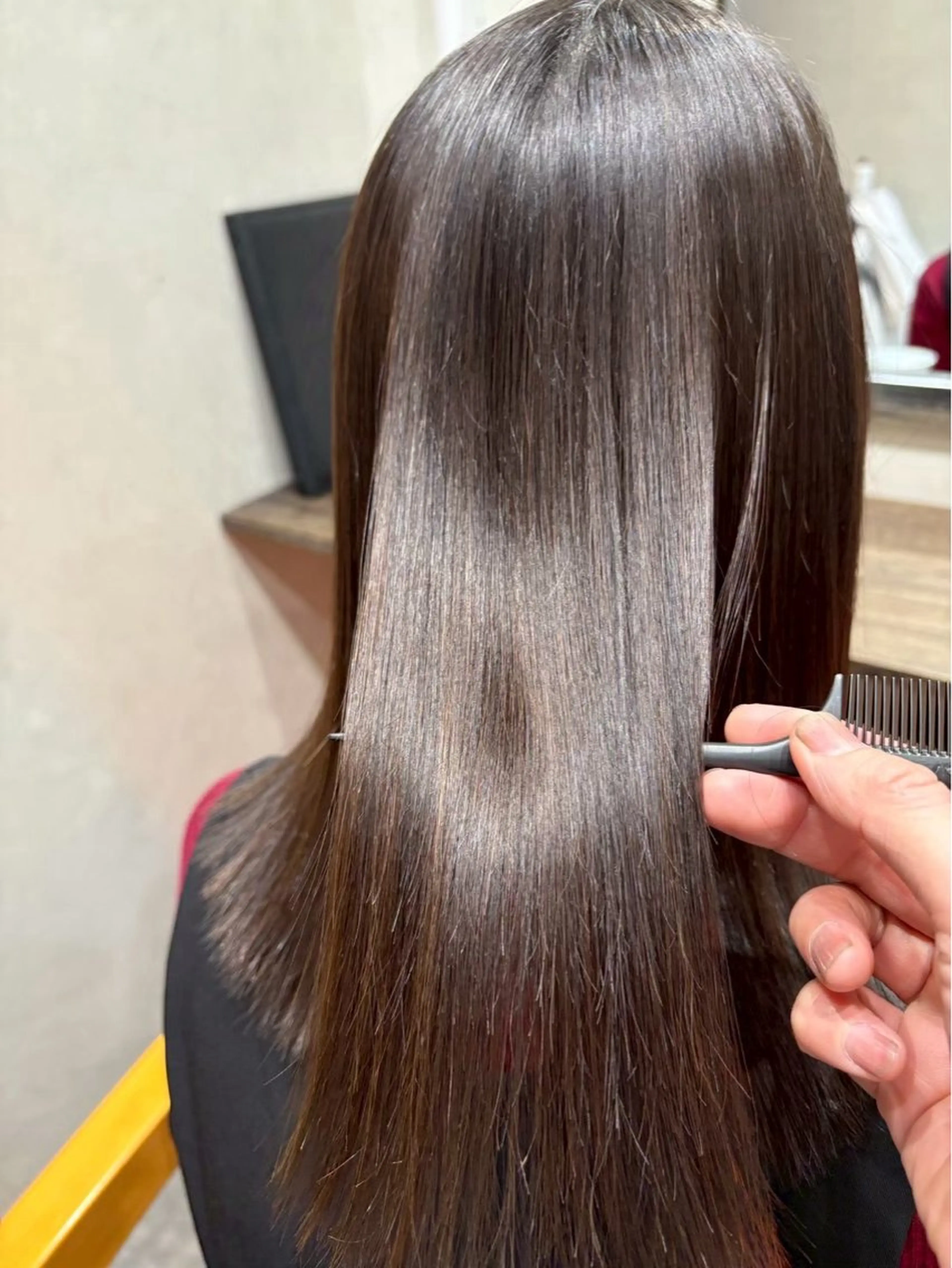 ミディアム カット トリートメント 白鳥 正孝のヘアスタイル