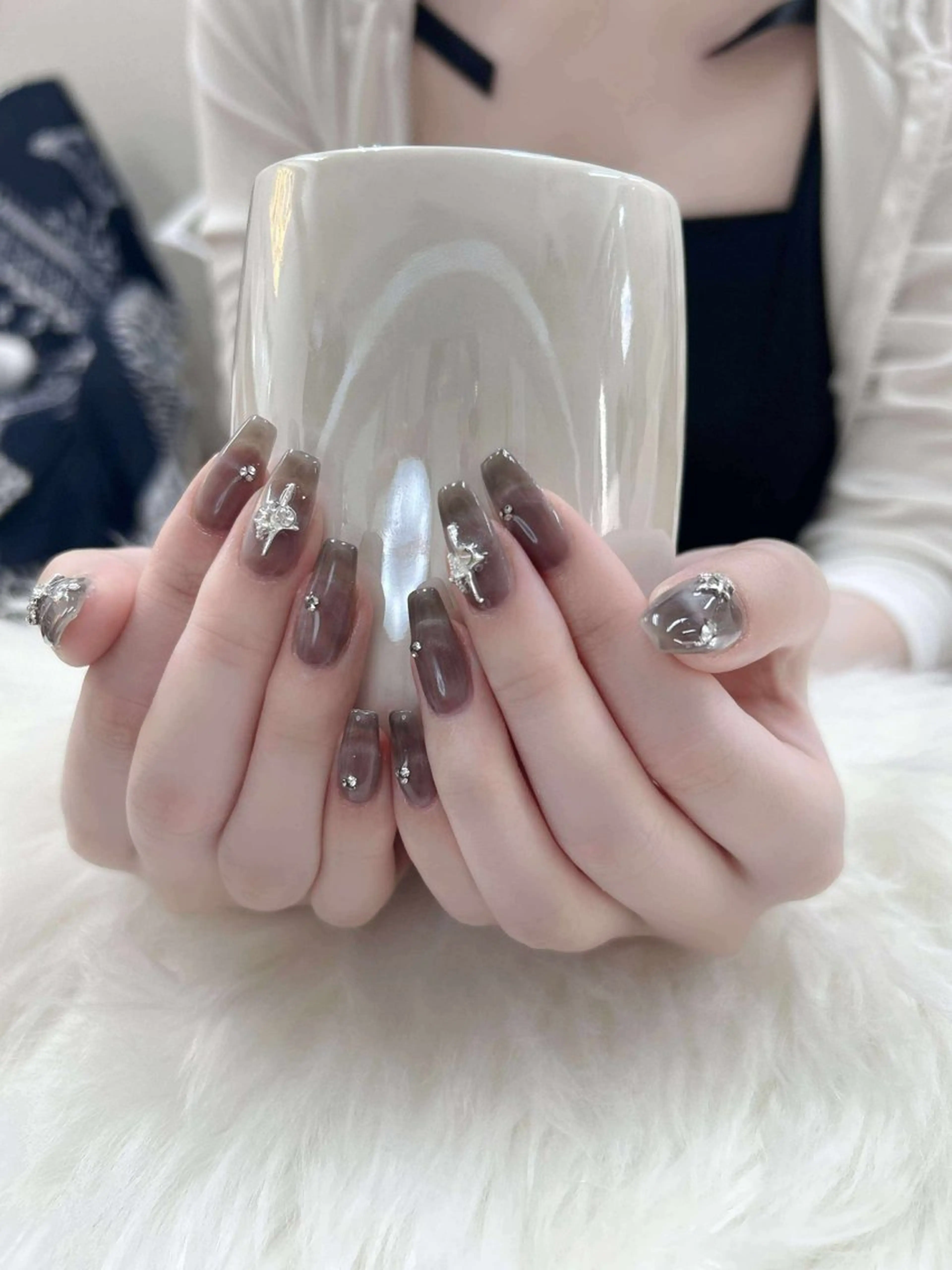 ネイル ハンドネイル ハンドケア Hara Nail 【パラジェル使用】のネイルデザイン