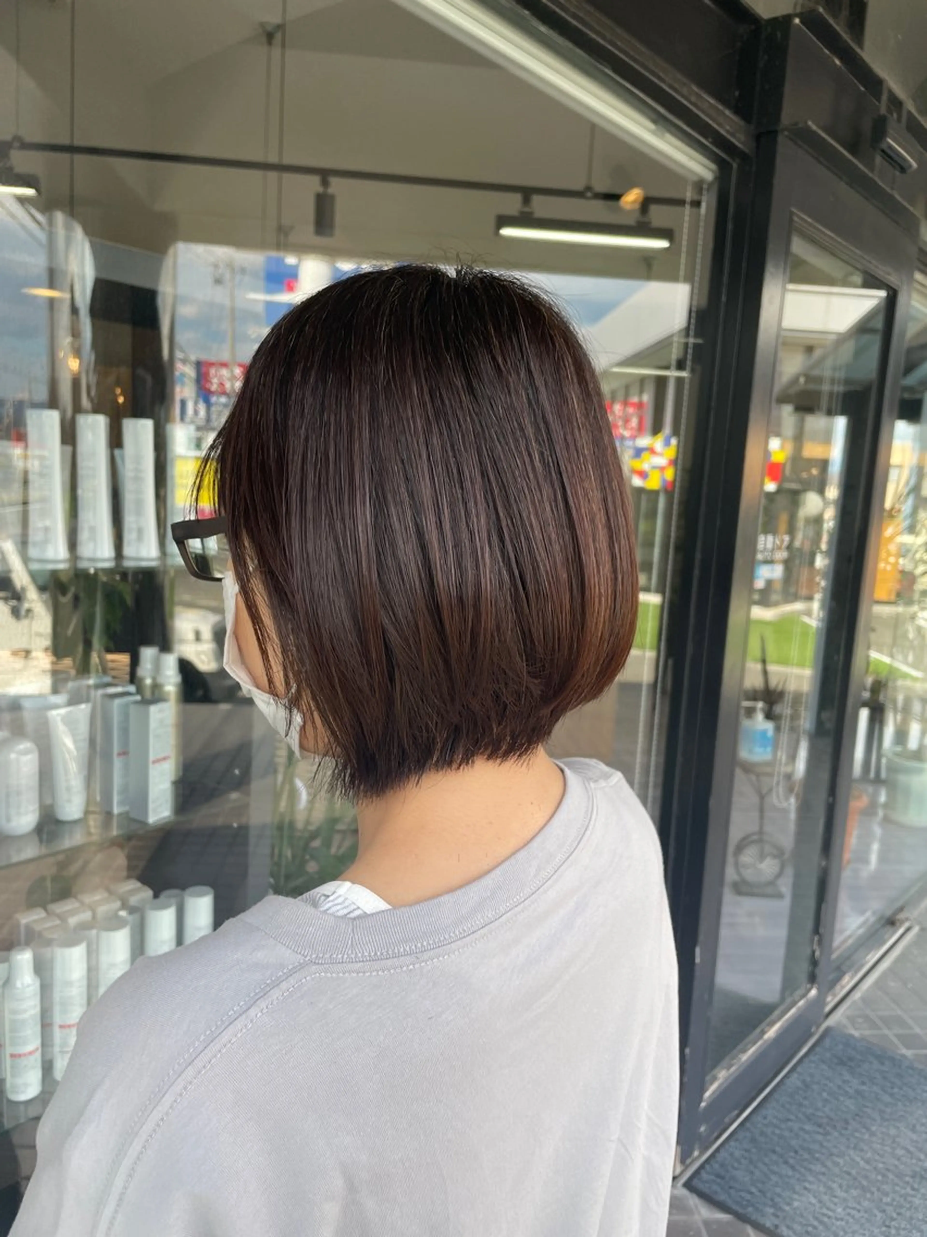 ショート ショートボブ ボブ ショートヘア マキノ キョウカのヘアスタイル