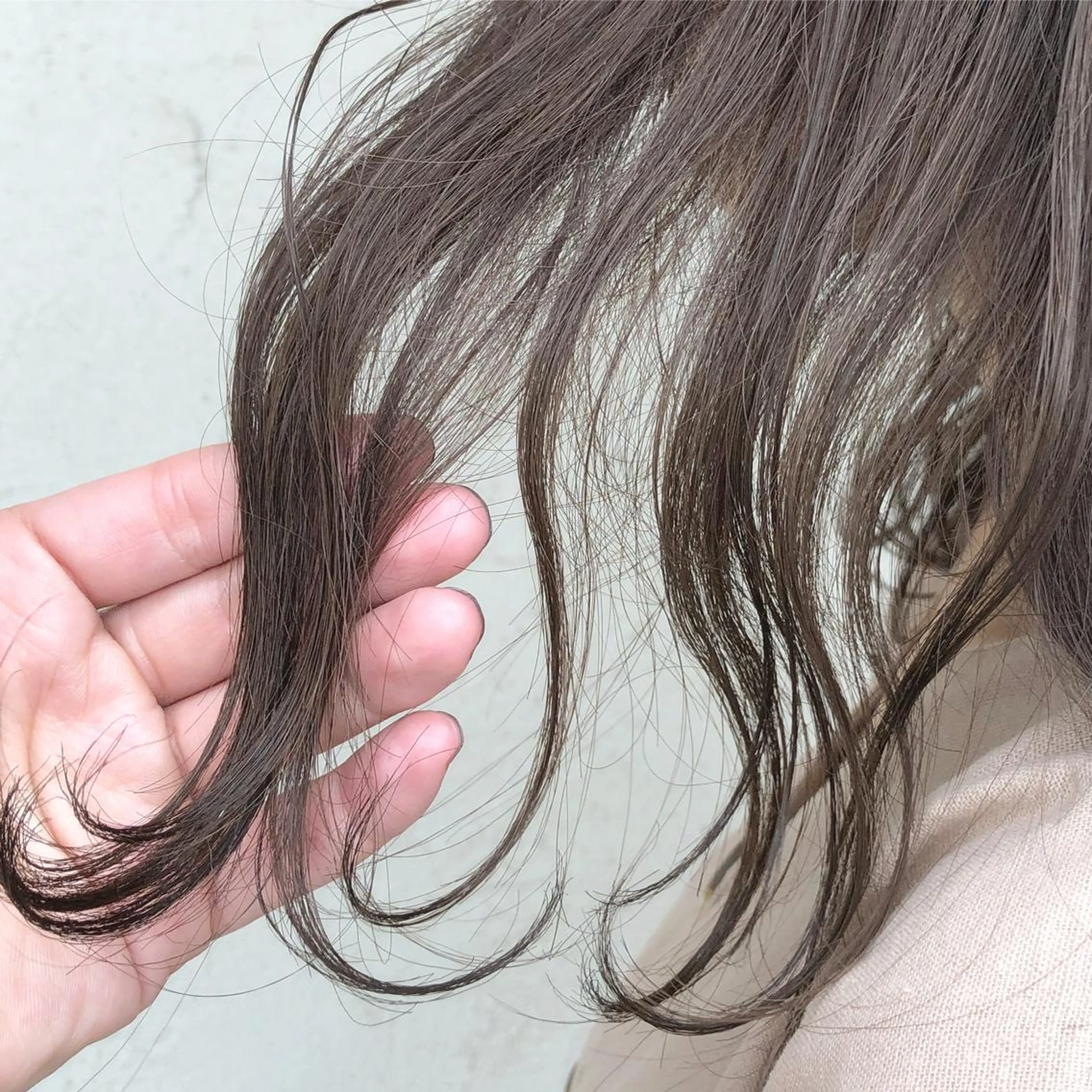 ミディアム カラー アディクシーカラー ヘアカラー トリートメント ヘアセット 艶髪育成サロン 京橋　shinのヘアスタイル