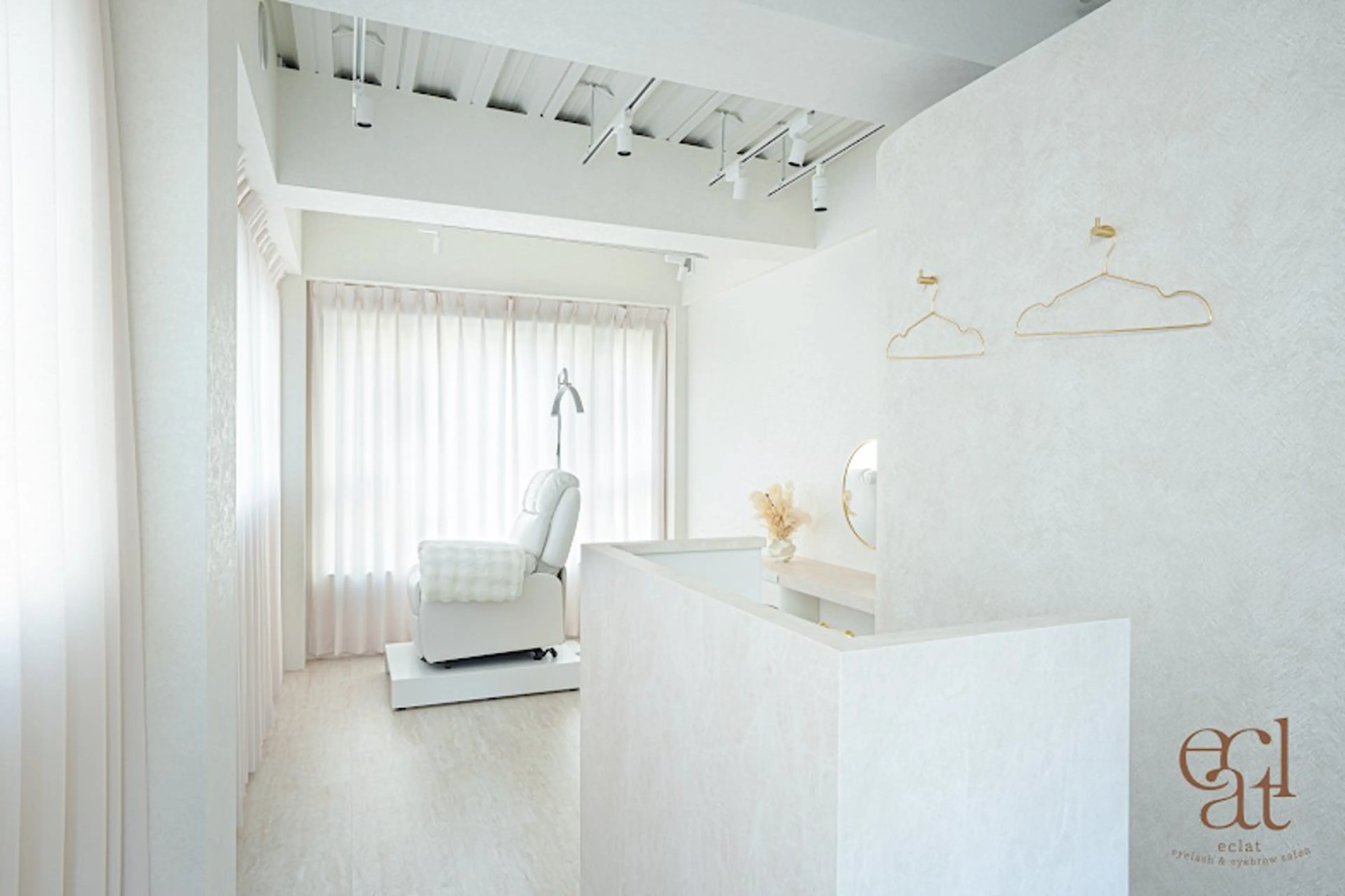 マツエク・マツパ eclat 【完全貸切サロン】のマツエク・マツパデザイン