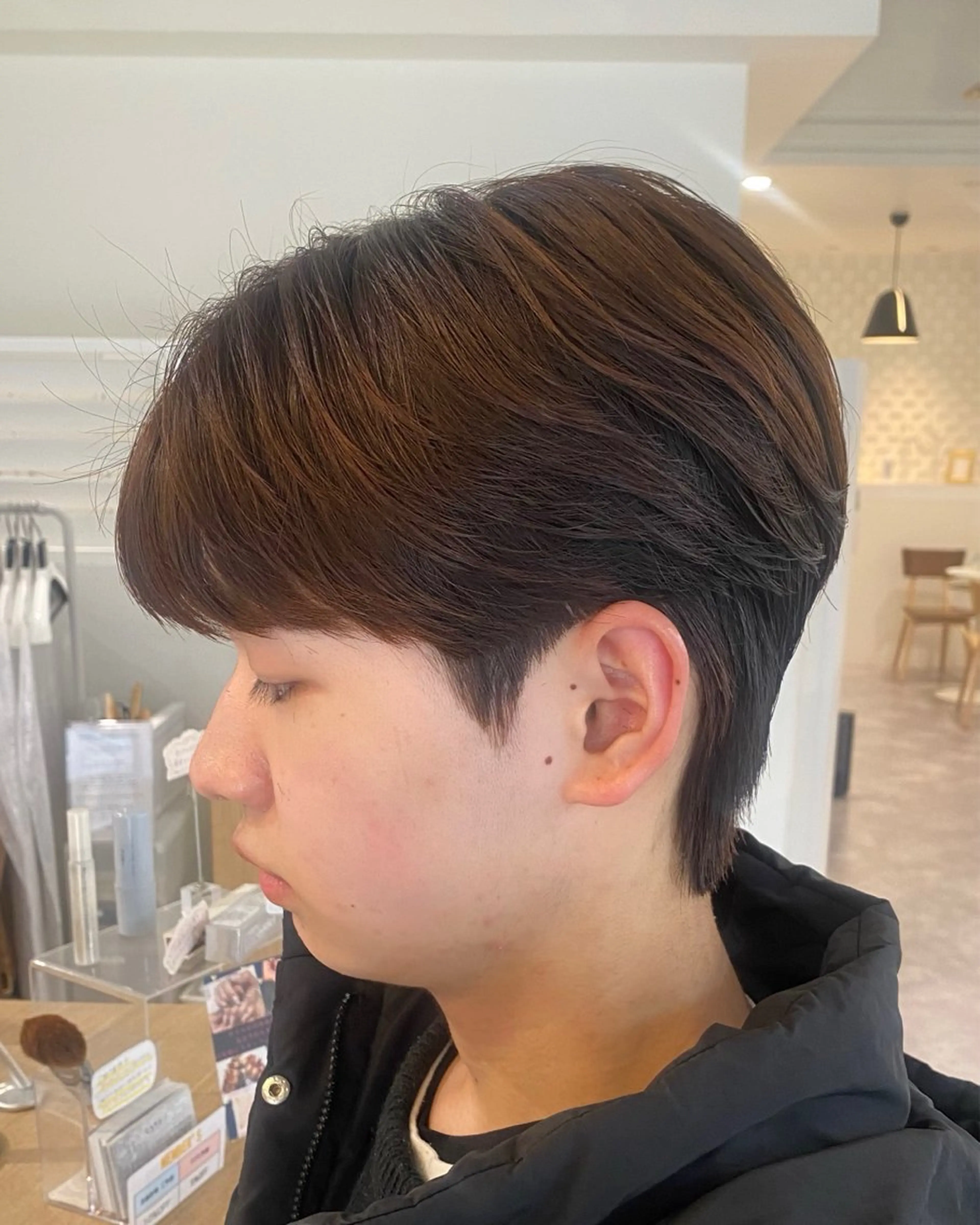 パーマ メンズ 黒田 雄斗のヘアスタイル