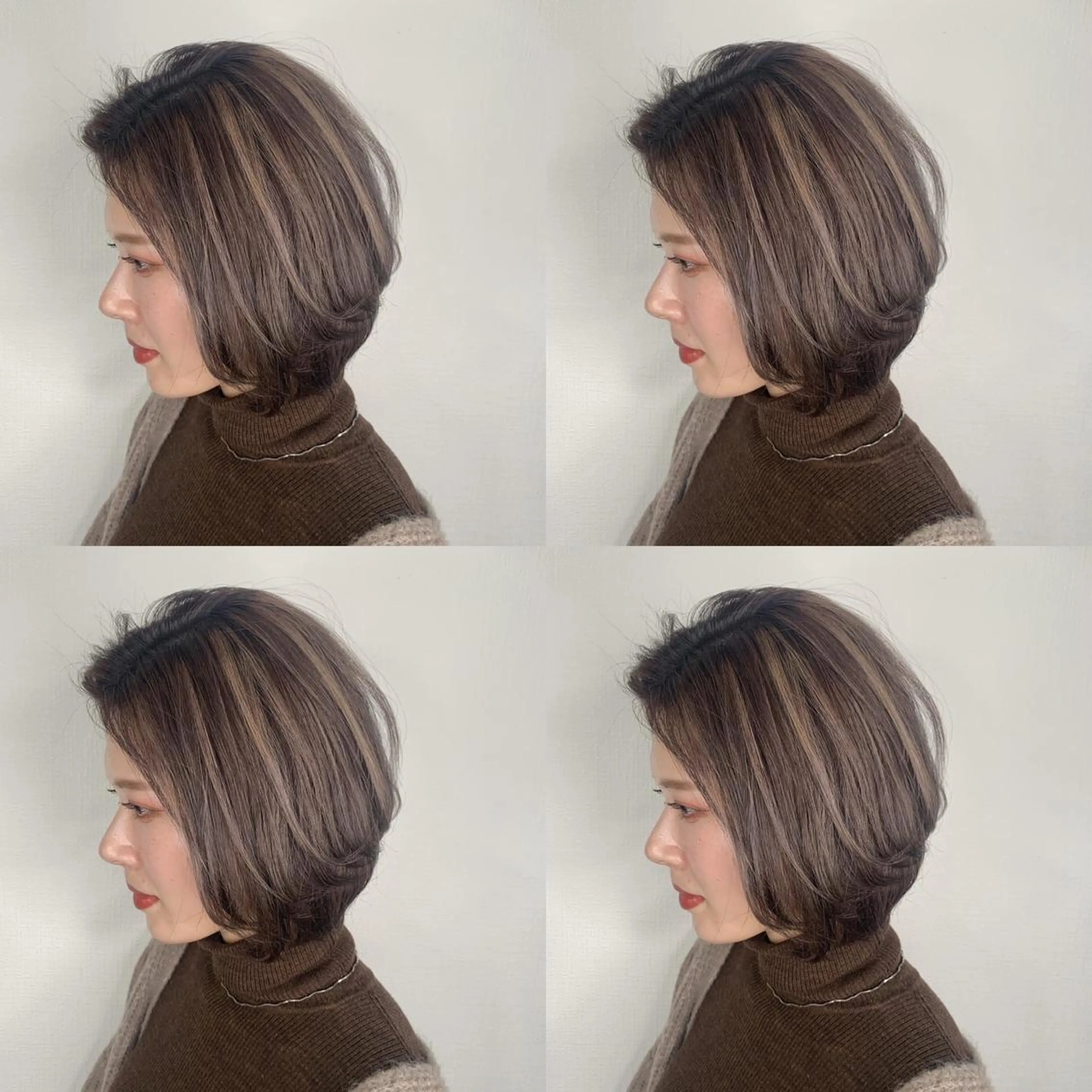 ショート ハイライト ヘアカラー actanoid etto所属・佐藤 香太のヘアスタイル