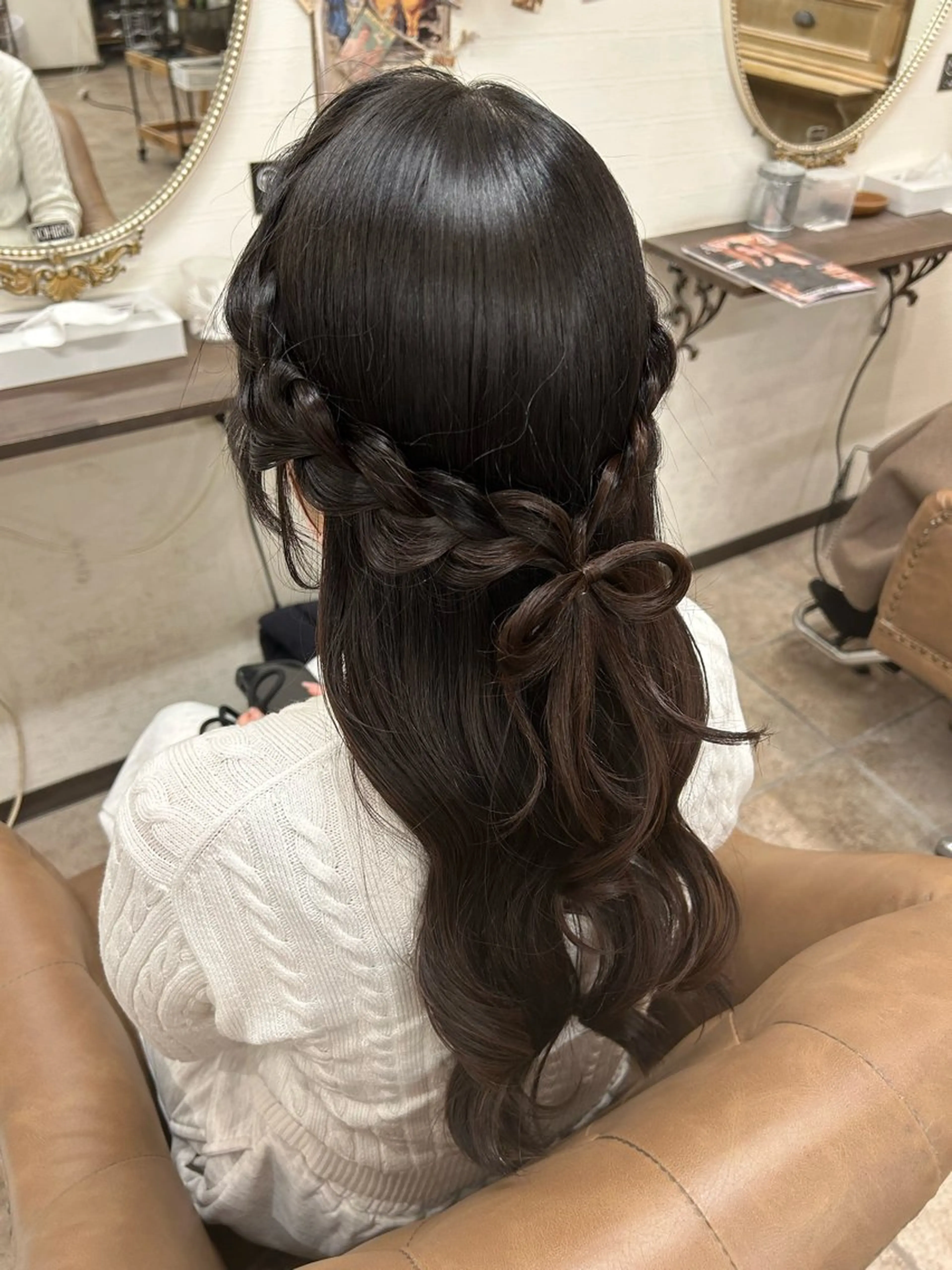 【撮影モデル限定】ヘアセット【補足説明必読】の写真