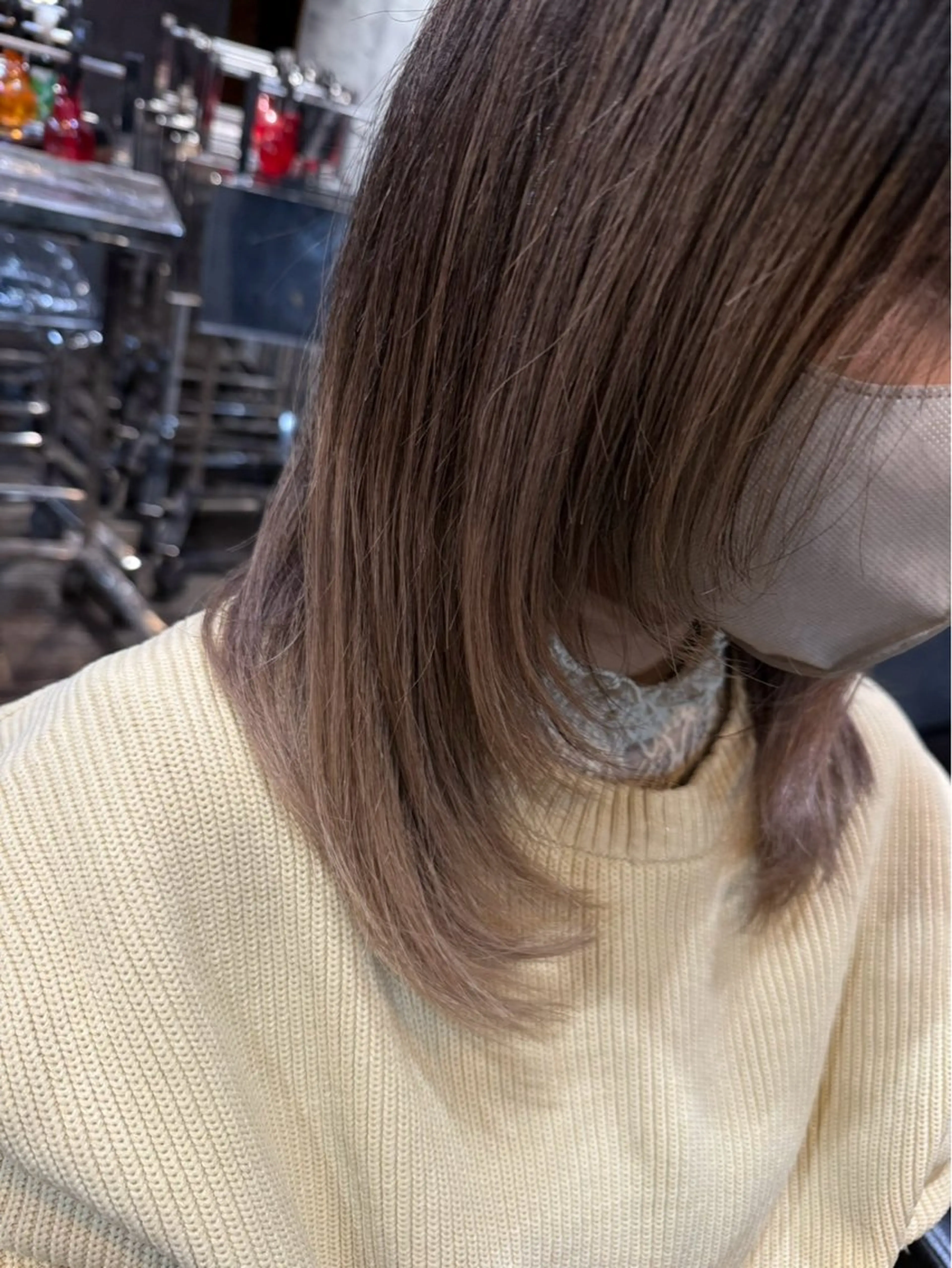 セミロング レイヤーカット 黒川 怜慈のヘアスタイル