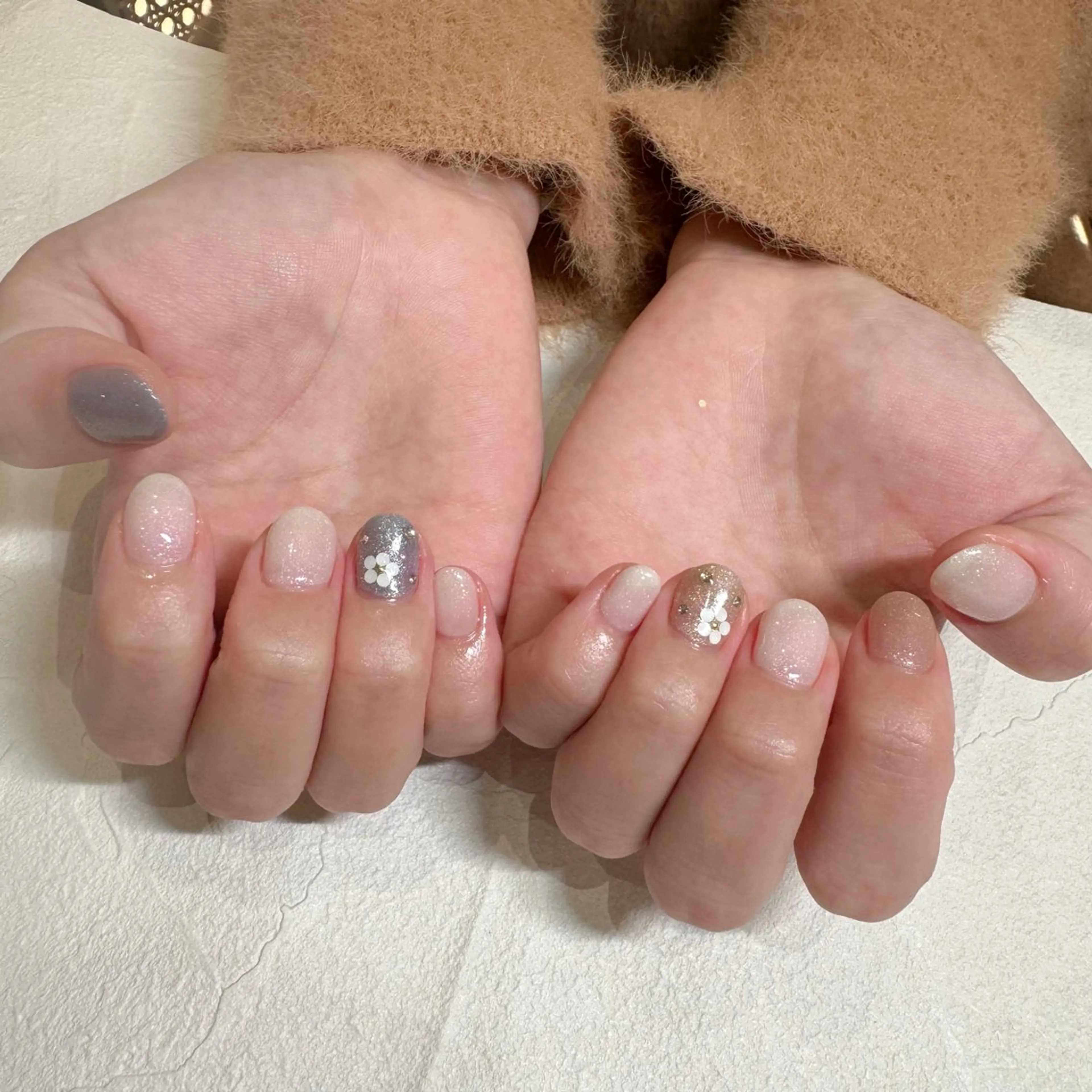 ネイル mayu🎀zina 船橋南口/パラジェルのネイルデザイン