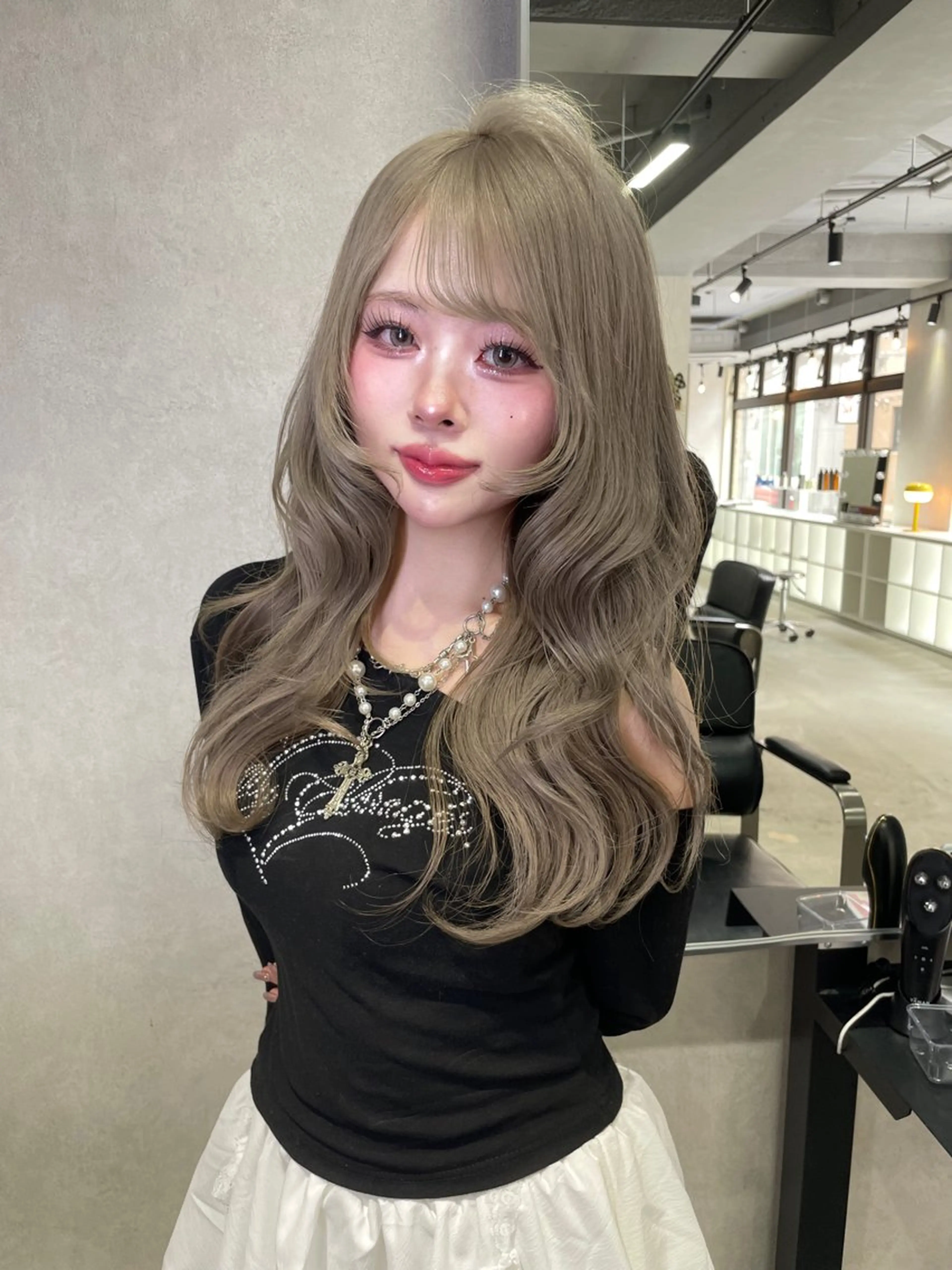 ロング トレンドスタイル/ ワンホン/YURIのヘアスタイル