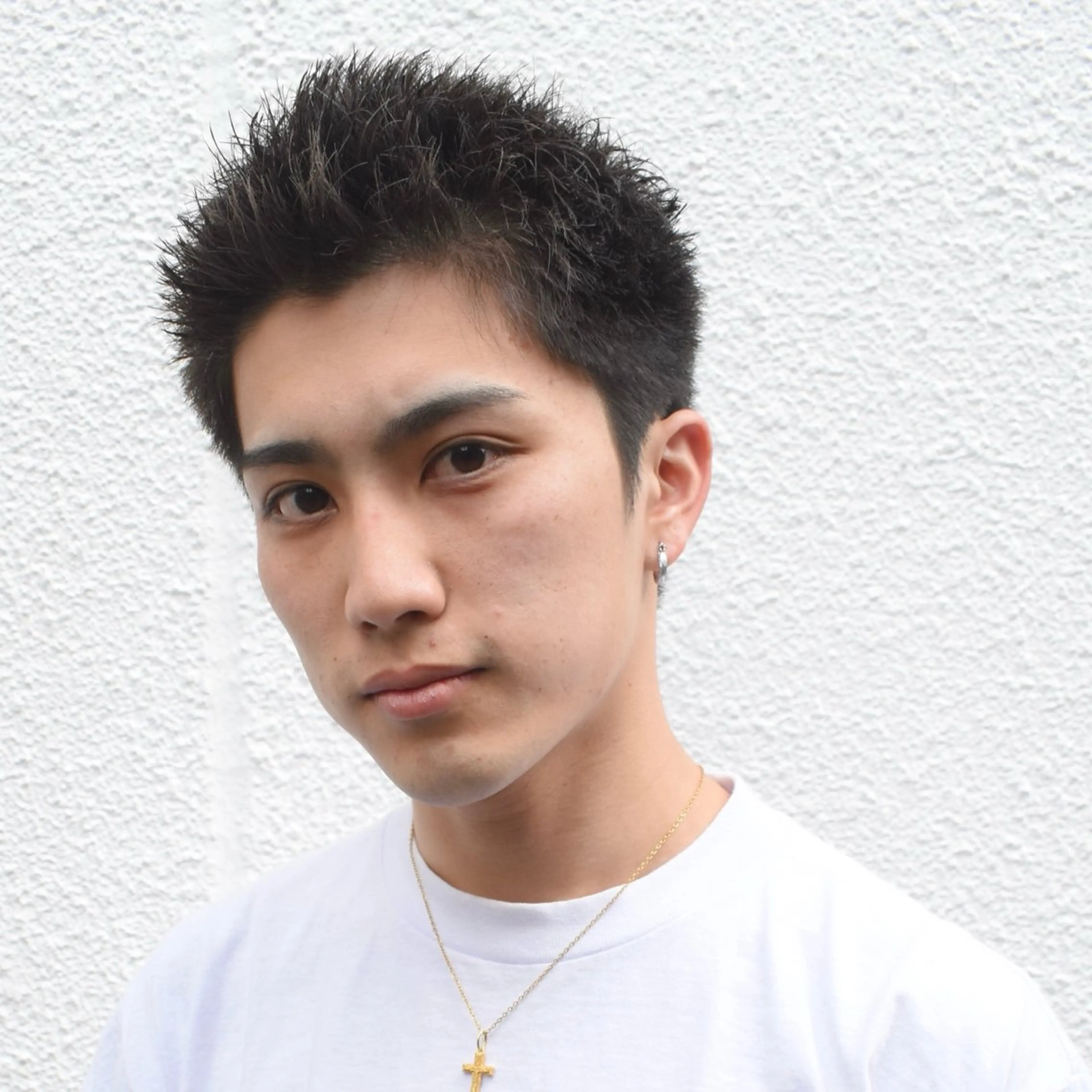 ショート メンズ 岩下 直生のヘアスタイル