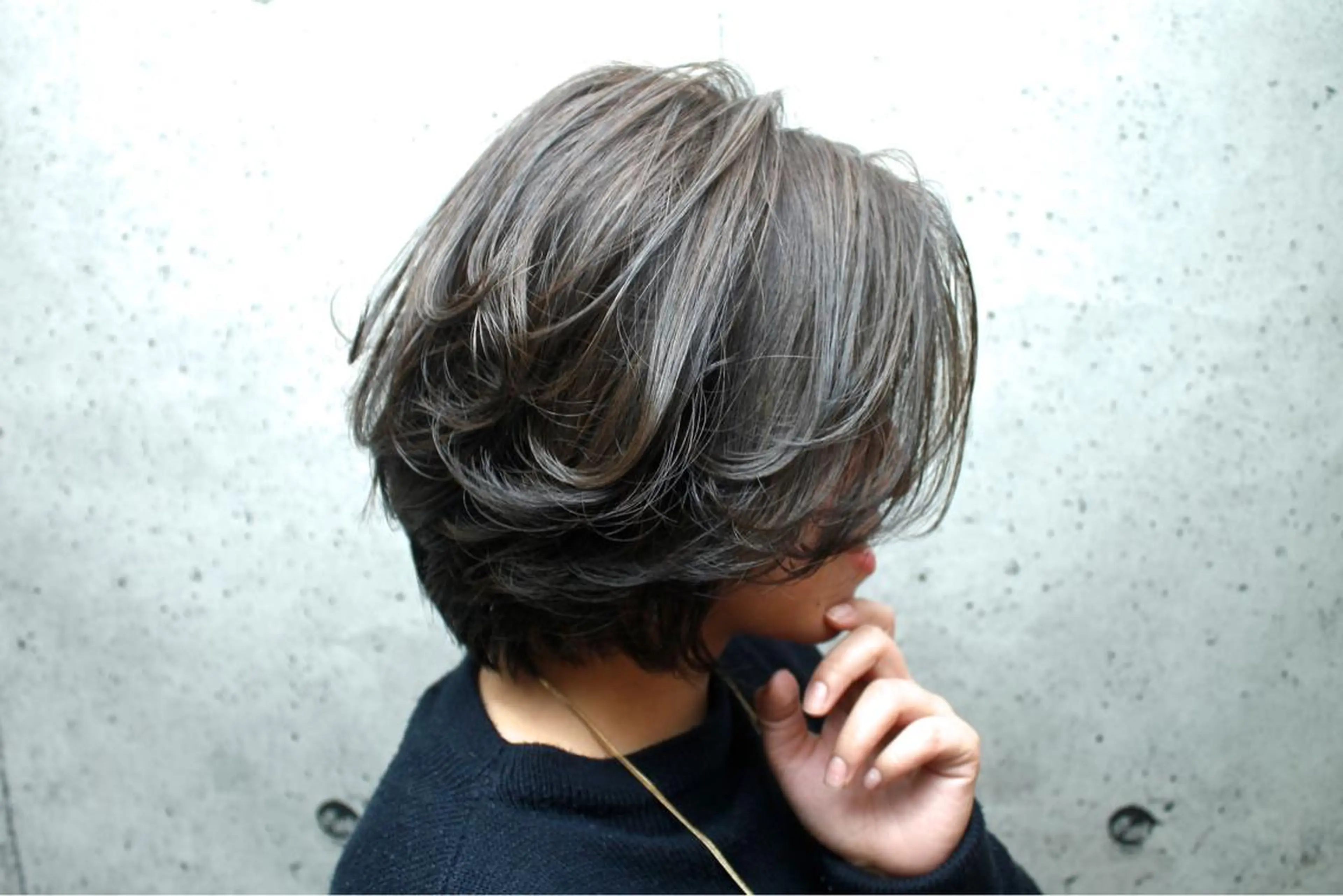 ショート ミディアム カラー パーマ ヘアアレンジ 小顔ショートヘア♪ TAKUMIのヘアスタイル