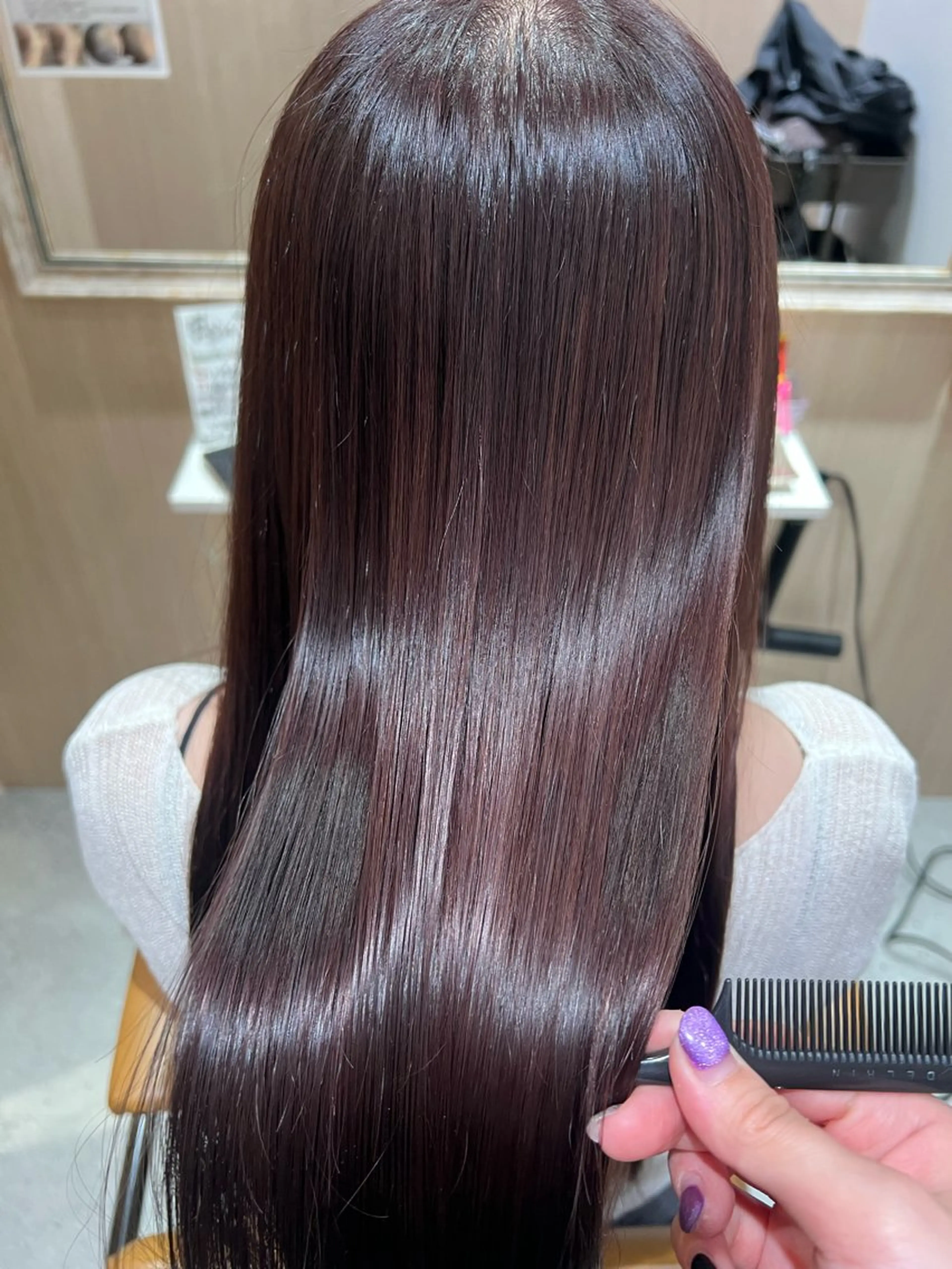 カラー 髪質改善 TAKAHASI ⚠️土日施術不可のヘアスタイル