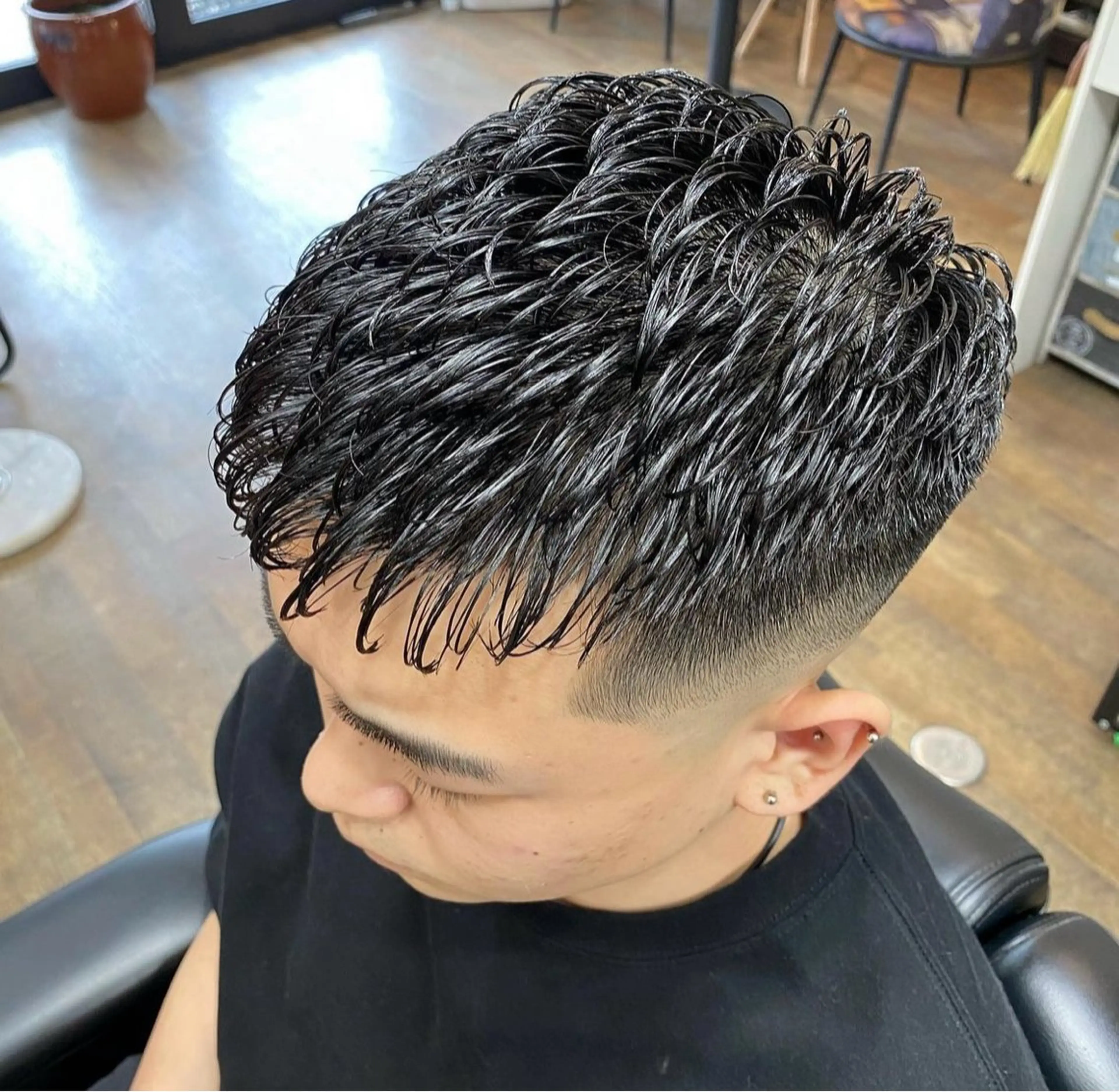 メンズ 濡れパン 💈横川 観才💈のヘアスタイル