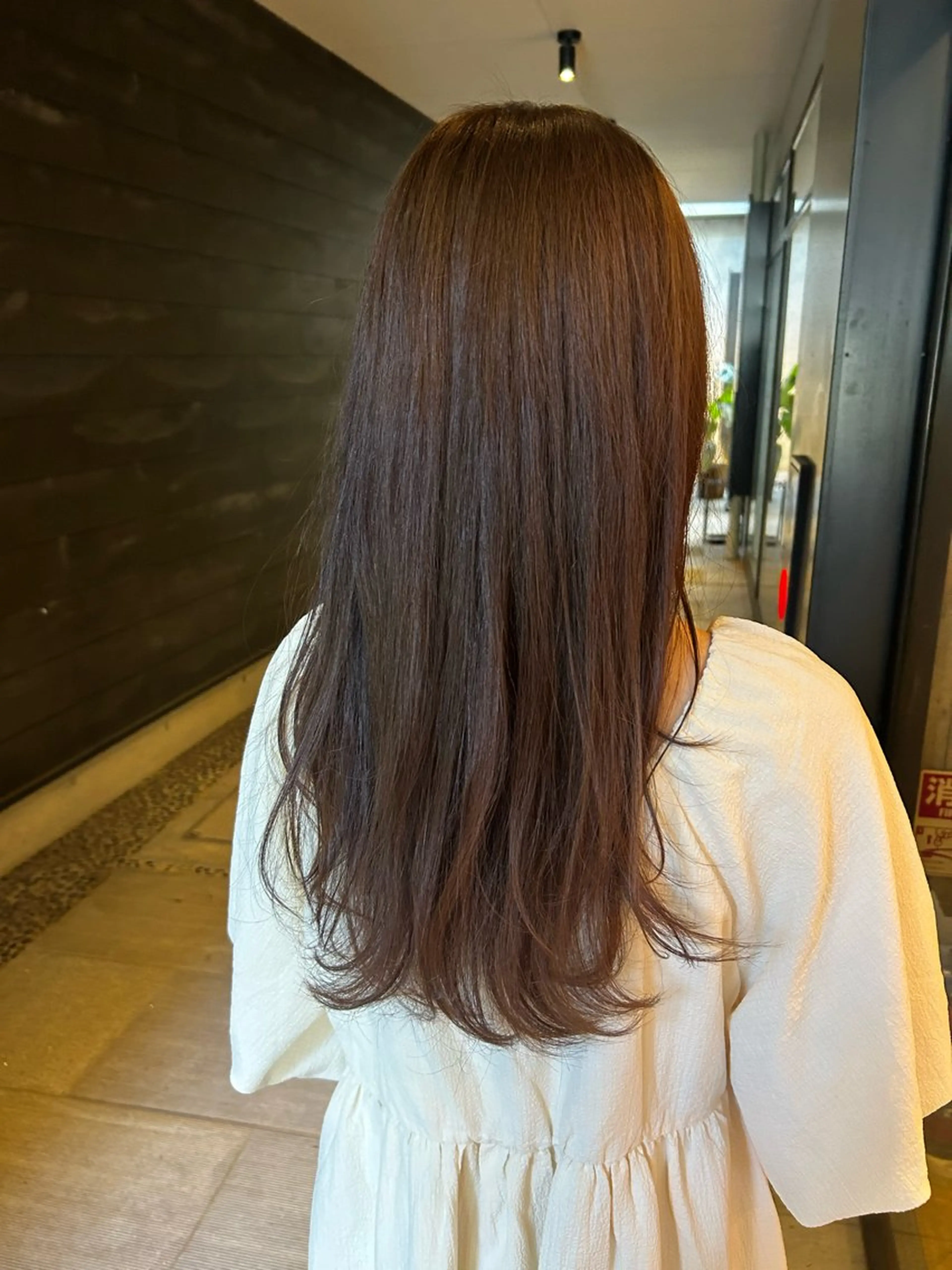 セミロング ラベンダーベージュ 🌸透明感/レイヤー / 栗林 彩🌸のヘアスタイル