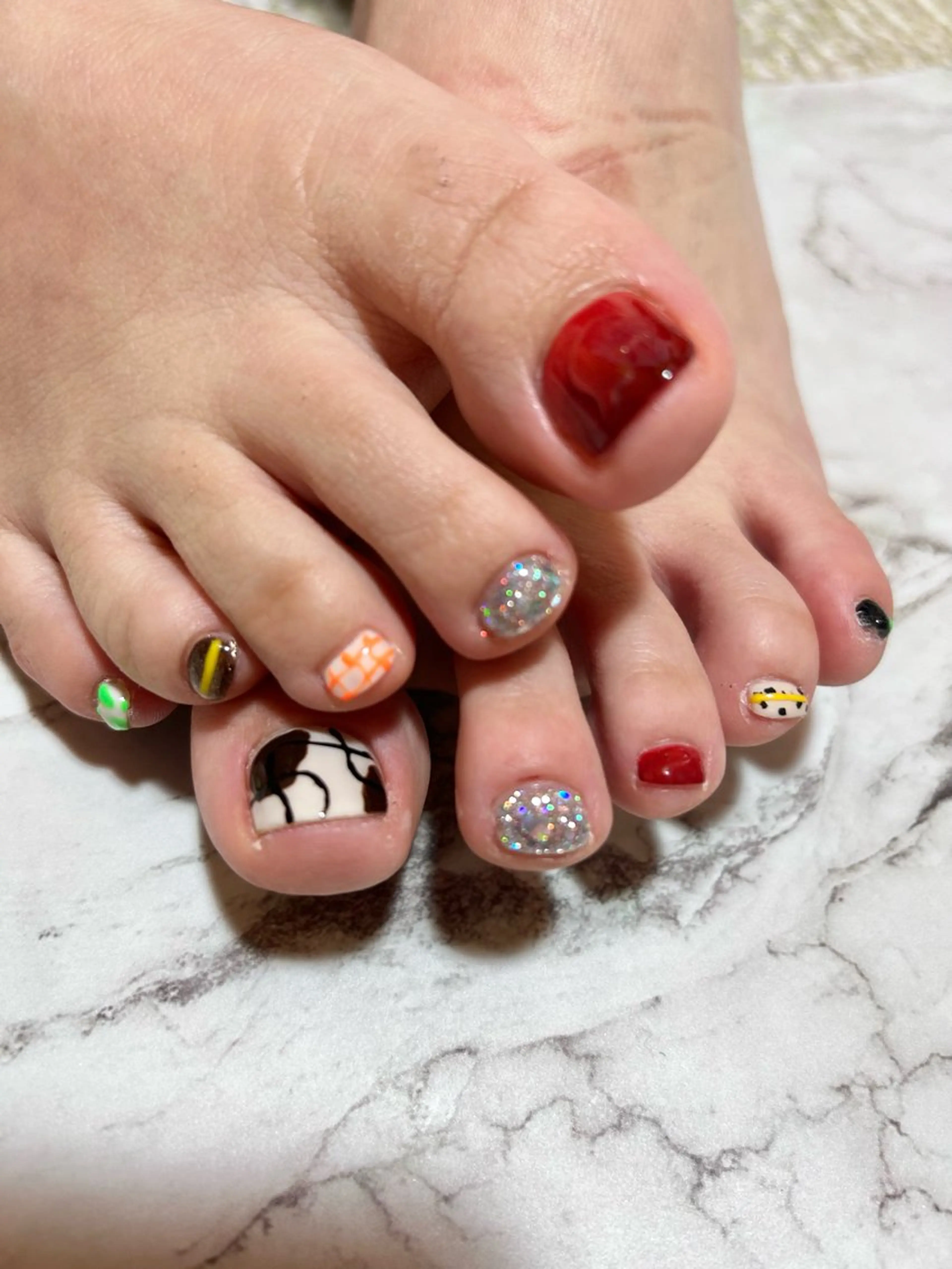 ネイル ハンドネイル フットネイル TESORO nailのネイルデザイン