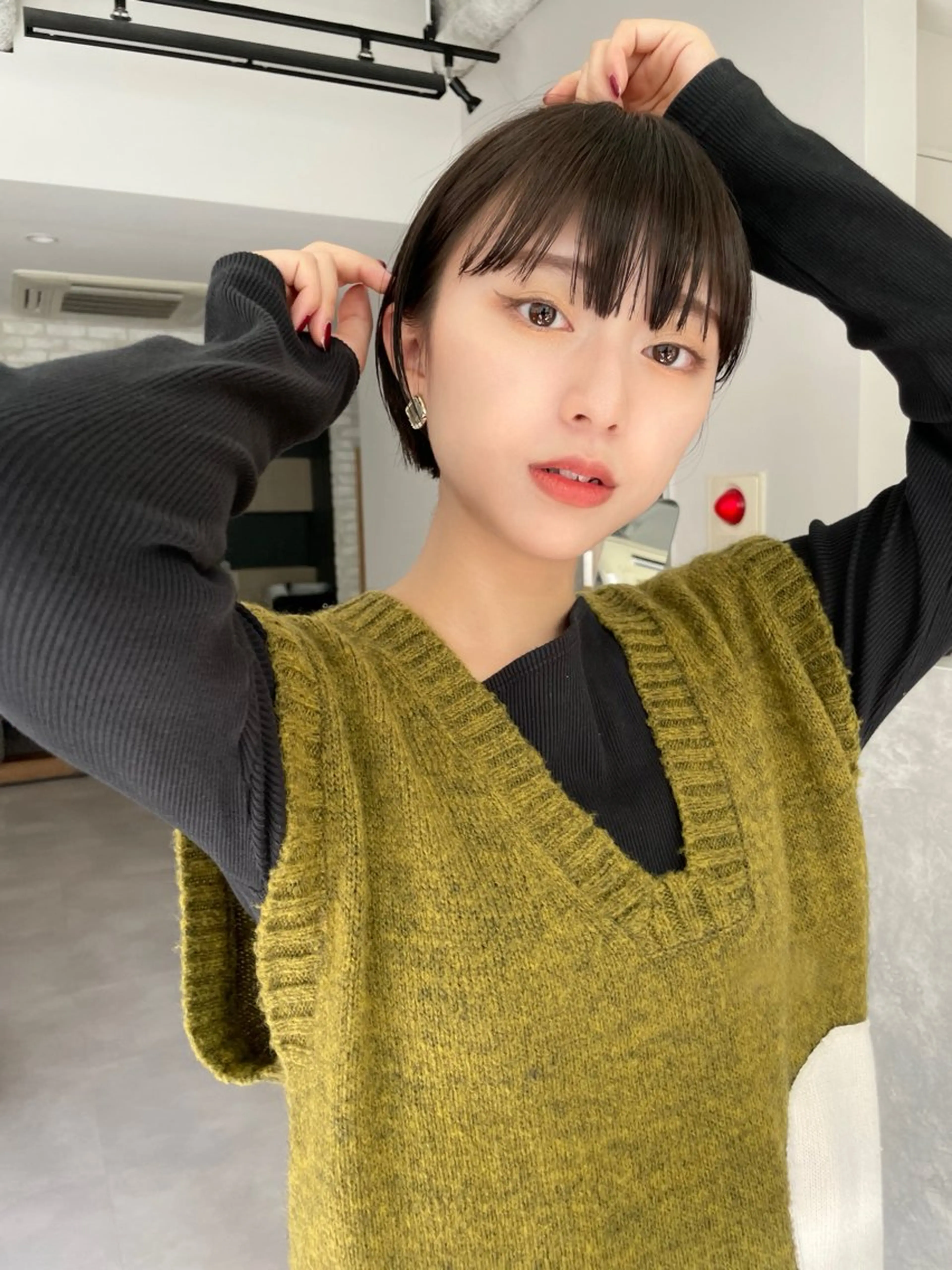 ショート 期間限定 カット　りょうのヘアスタイル