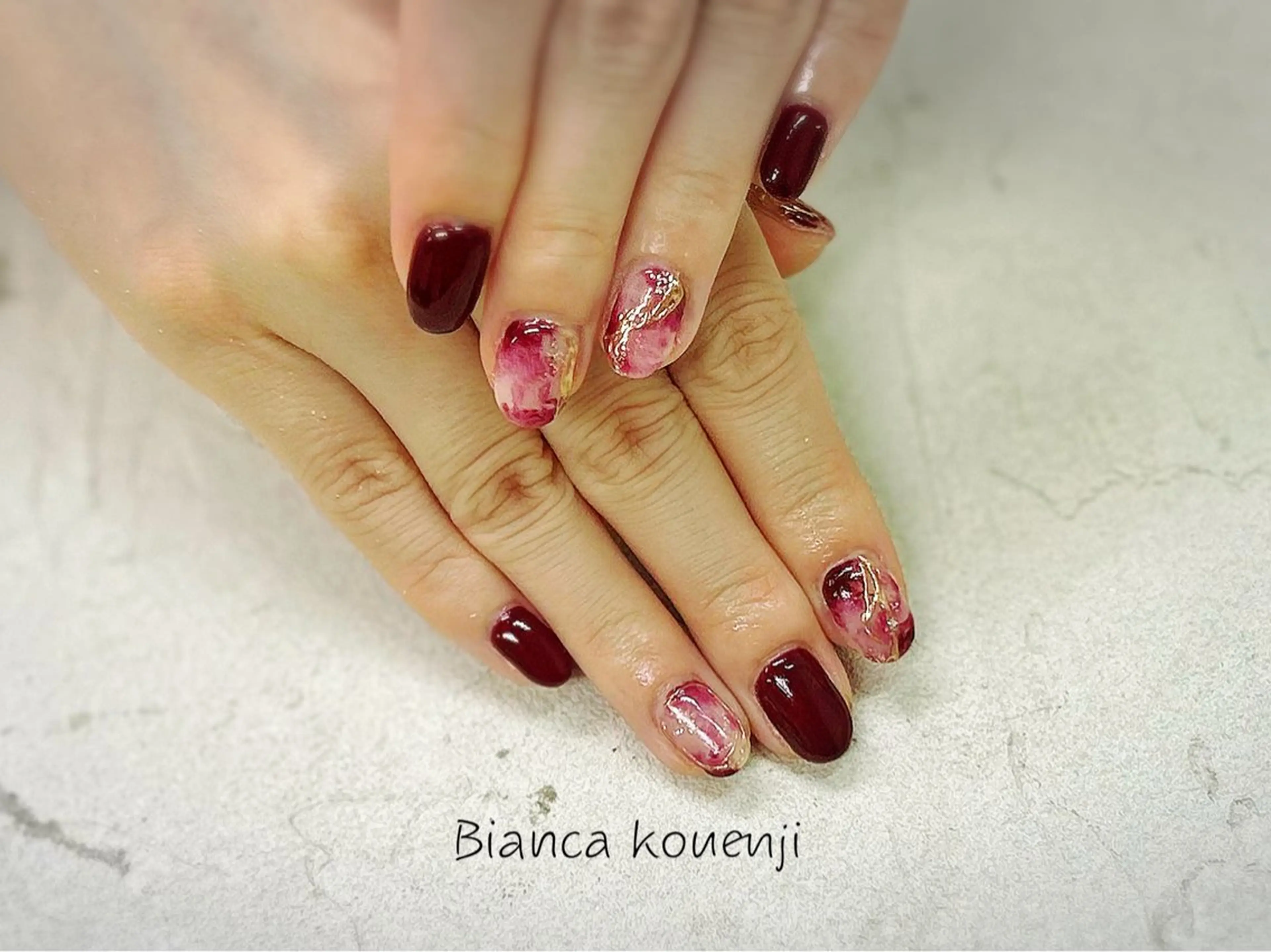 ネイル ニュアンスネイル アンクル高円寺 💅宮林のネイルデザイン