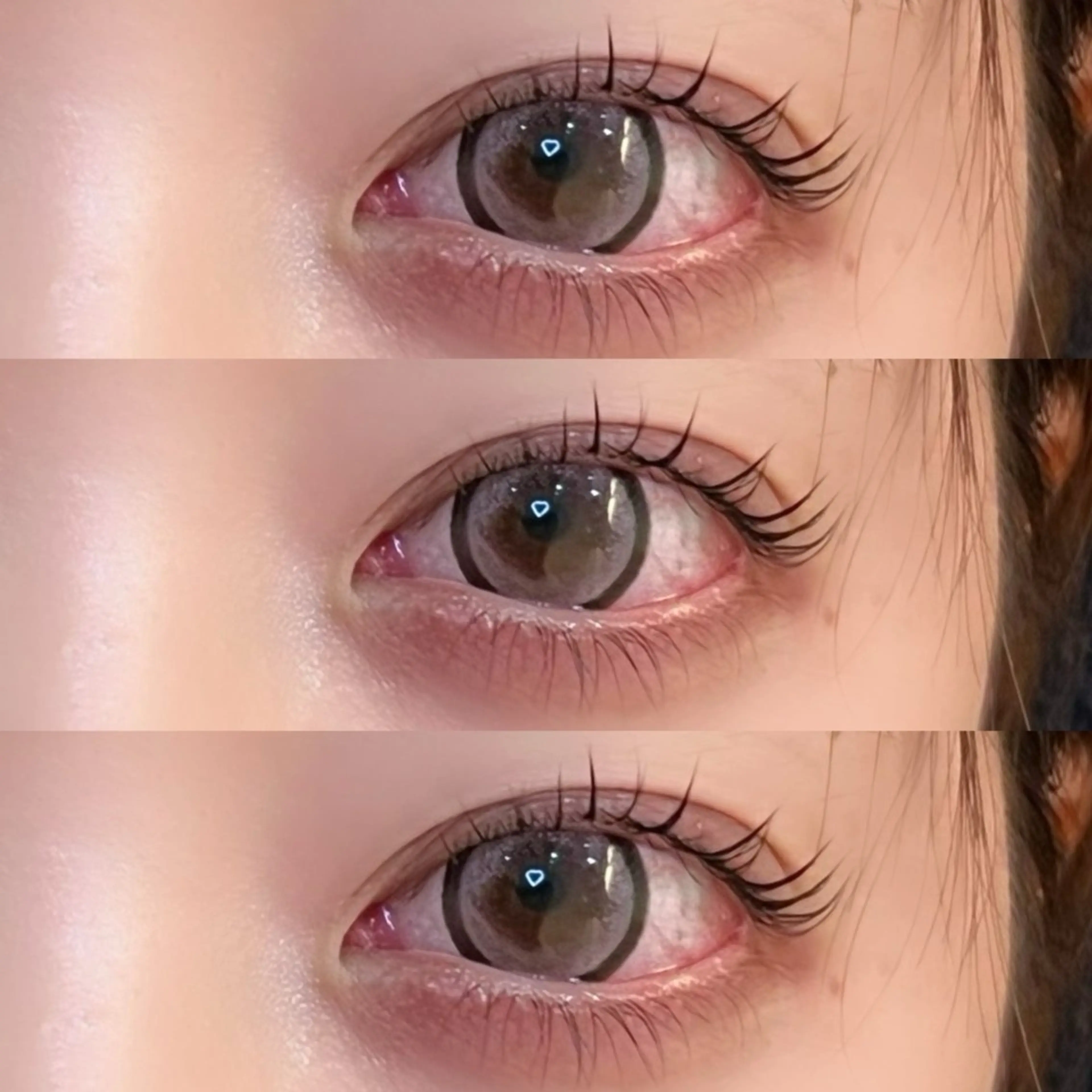 マツエク・マツパ 一重×まつ毛パーマ レイヤーカット┊ 透 明感カラー┊ YUIのヘアスタイル