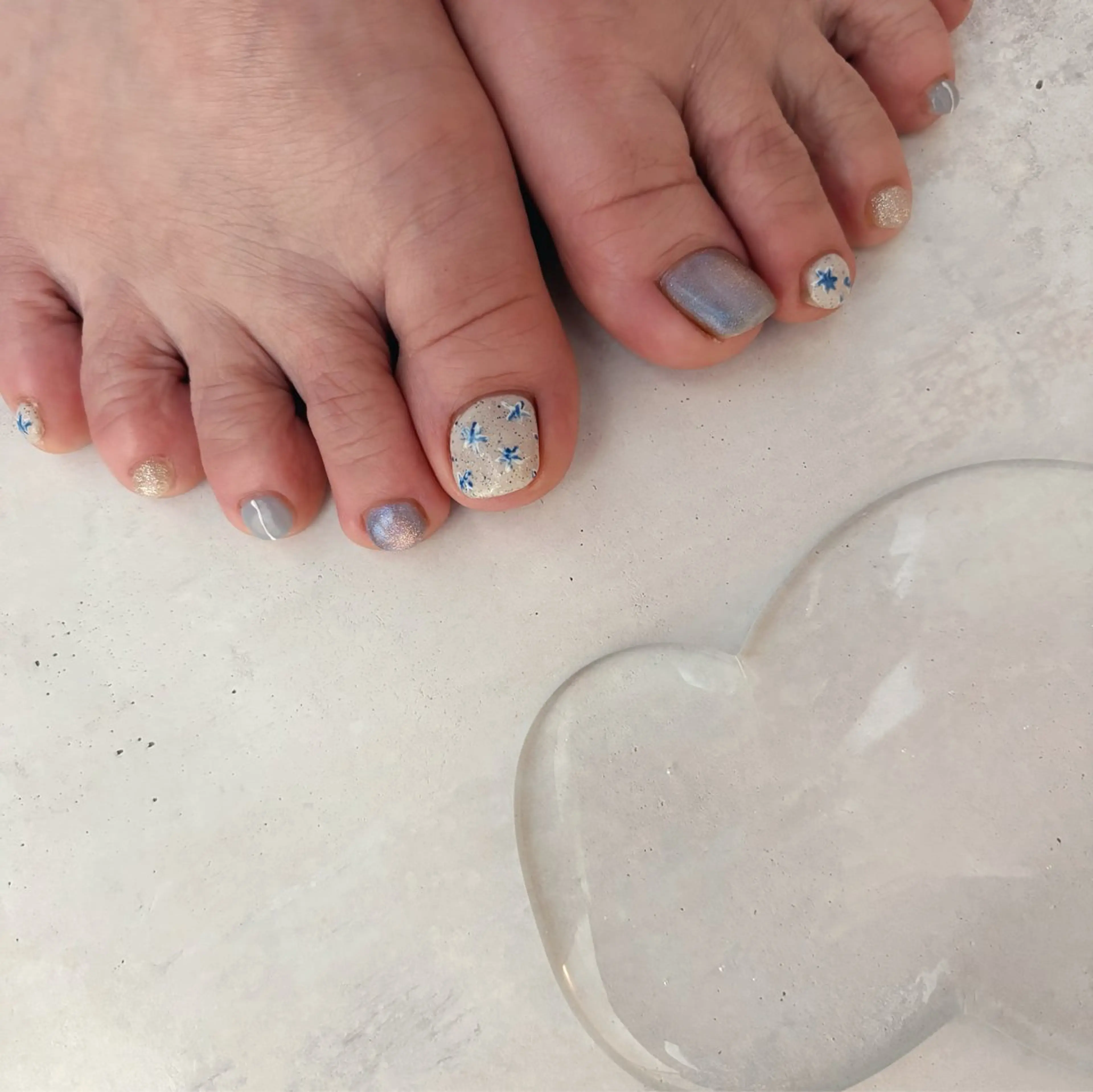 ネイル フラワーネイル K Aのネイルデザイン